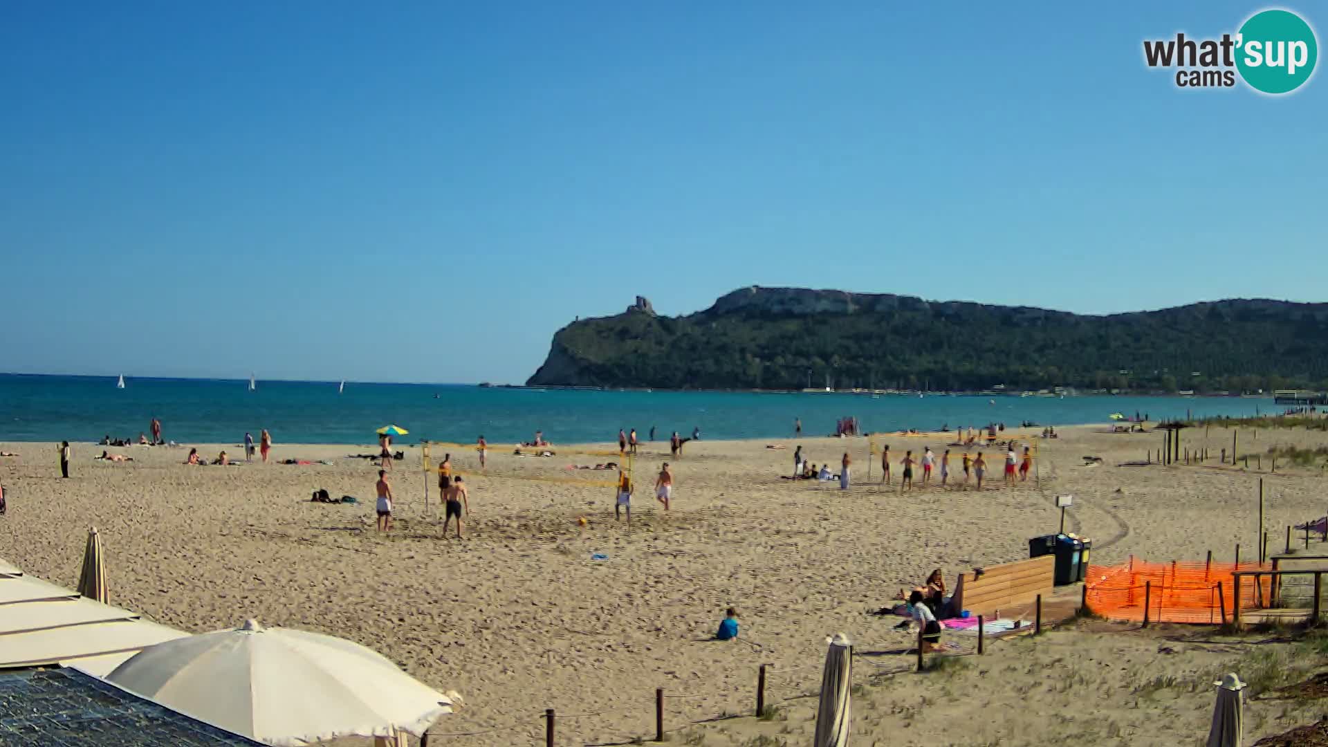 Webcam playa de Poetto | Cagliari | Cerdeña