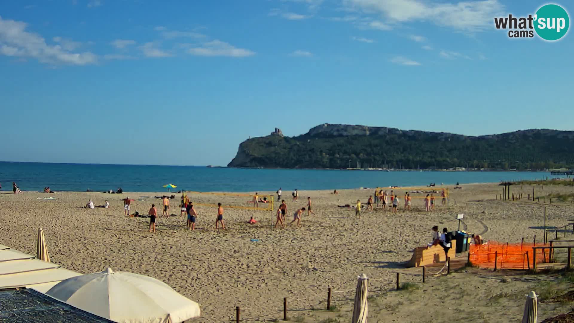 Webcam playa de Poetto | Cagliari | Cerdeña