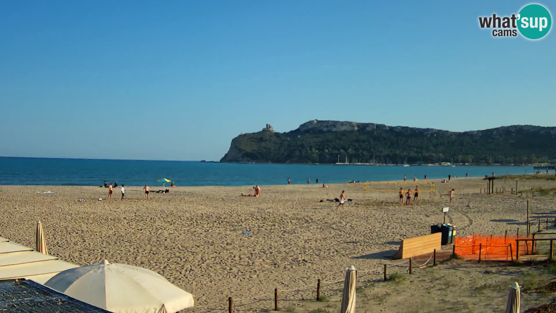 Webcam spiaggia del Poetto | Cagliari | Sardegna