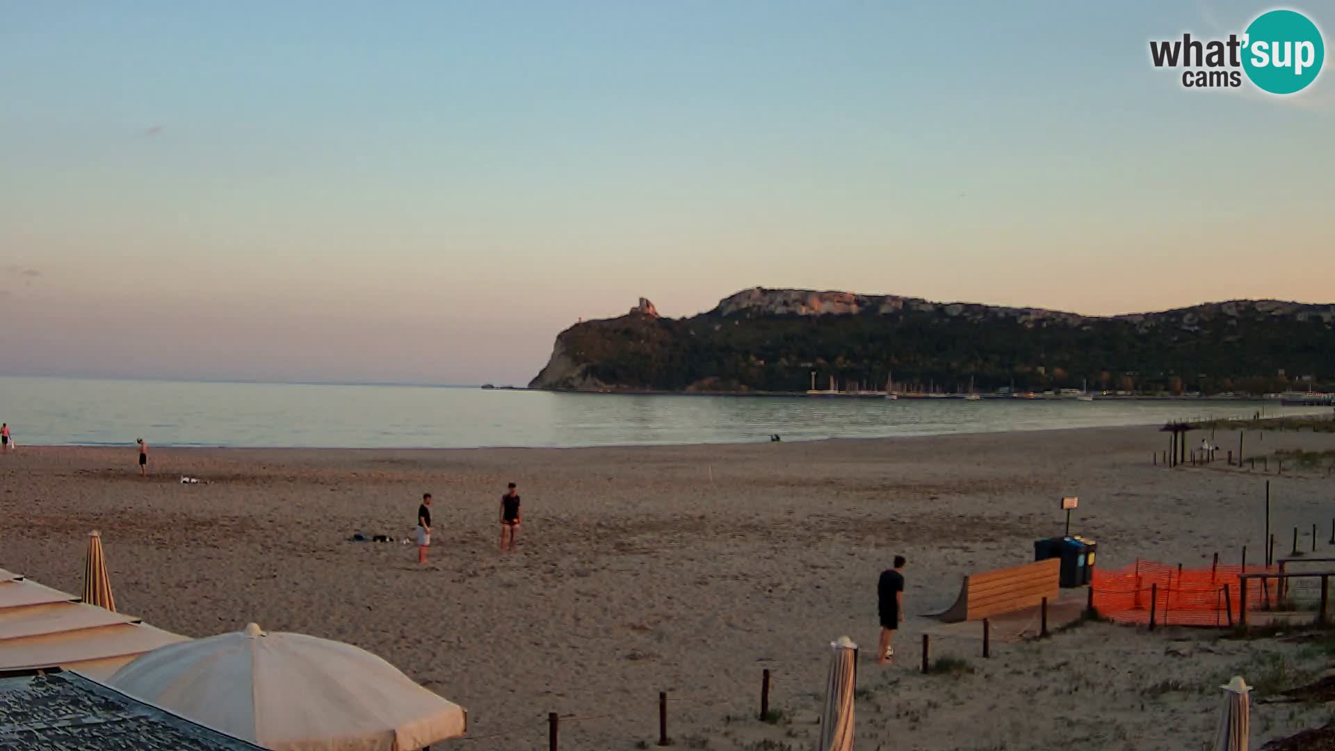 Poetto Strand Webcam | Cagliari | Sardinien