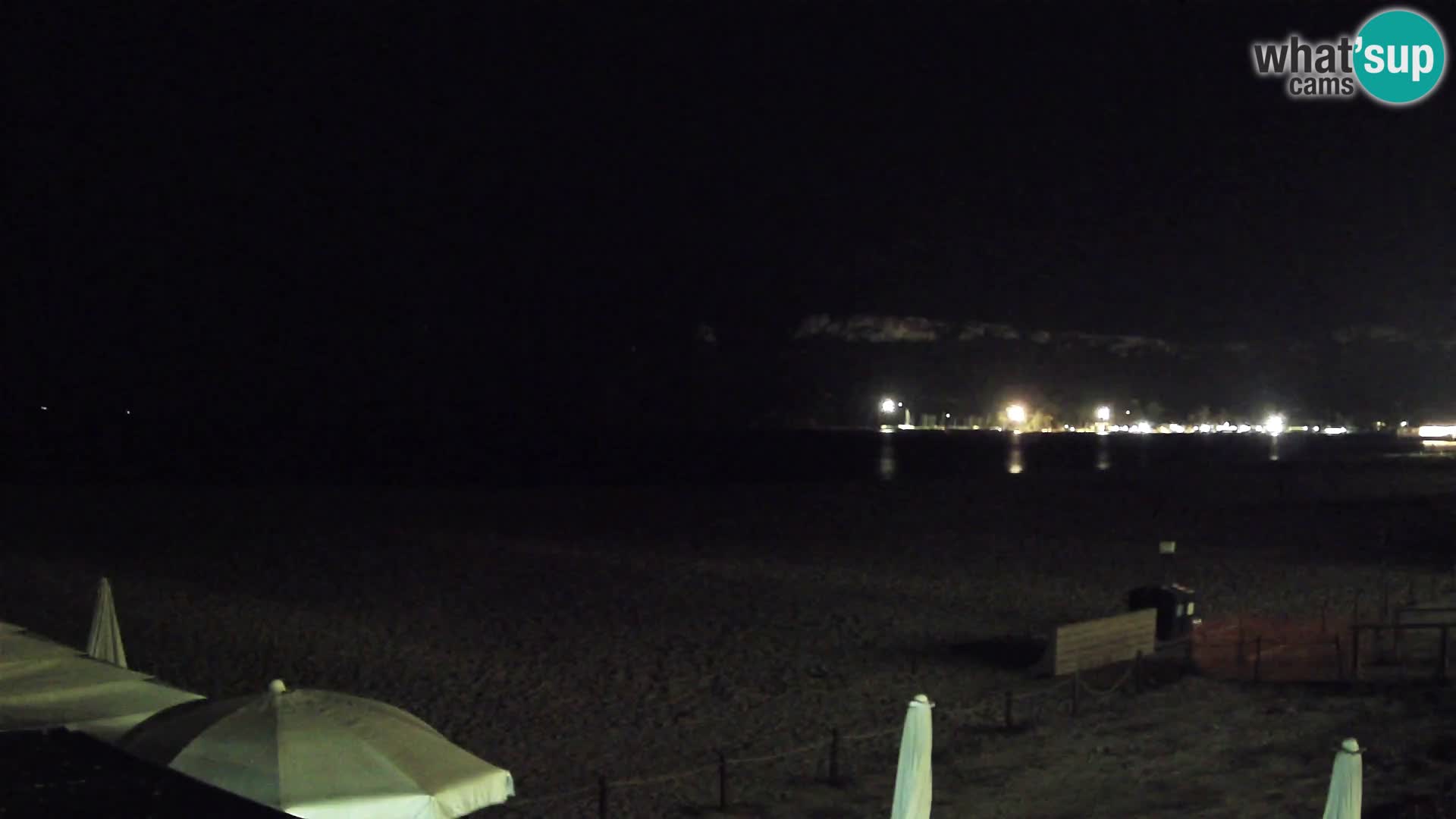 Poetto Strand Webcam | Cagliari | Sardinien