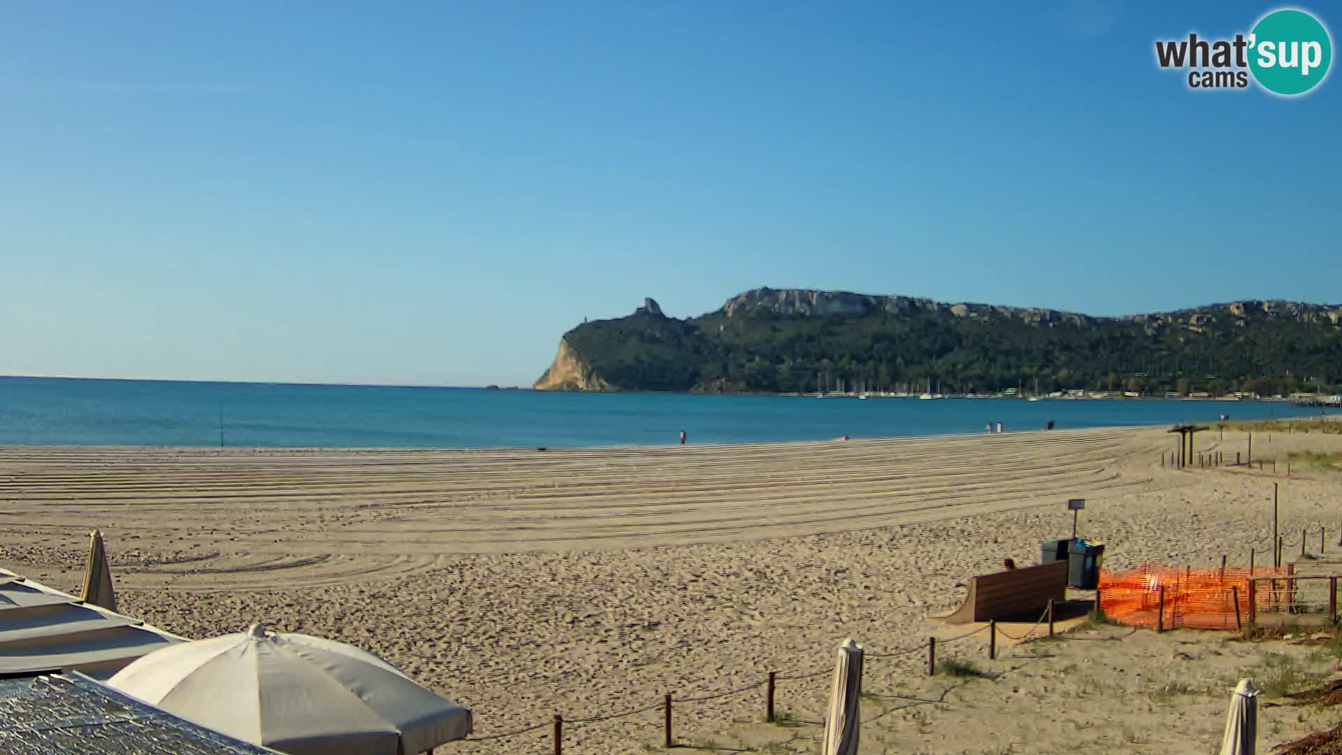 Webcam spiaggia del Poetto | Cagliari | Sardegna