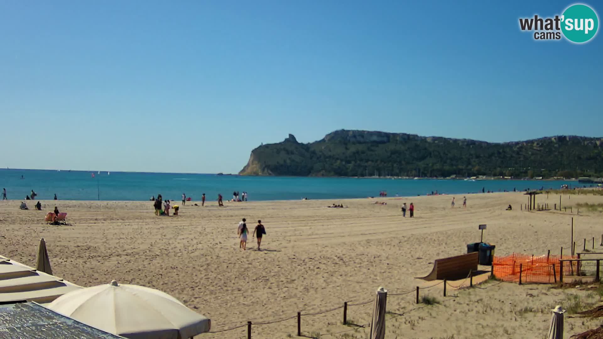 Webcam spiaggia del Poetto | Cagliari | Sardegna