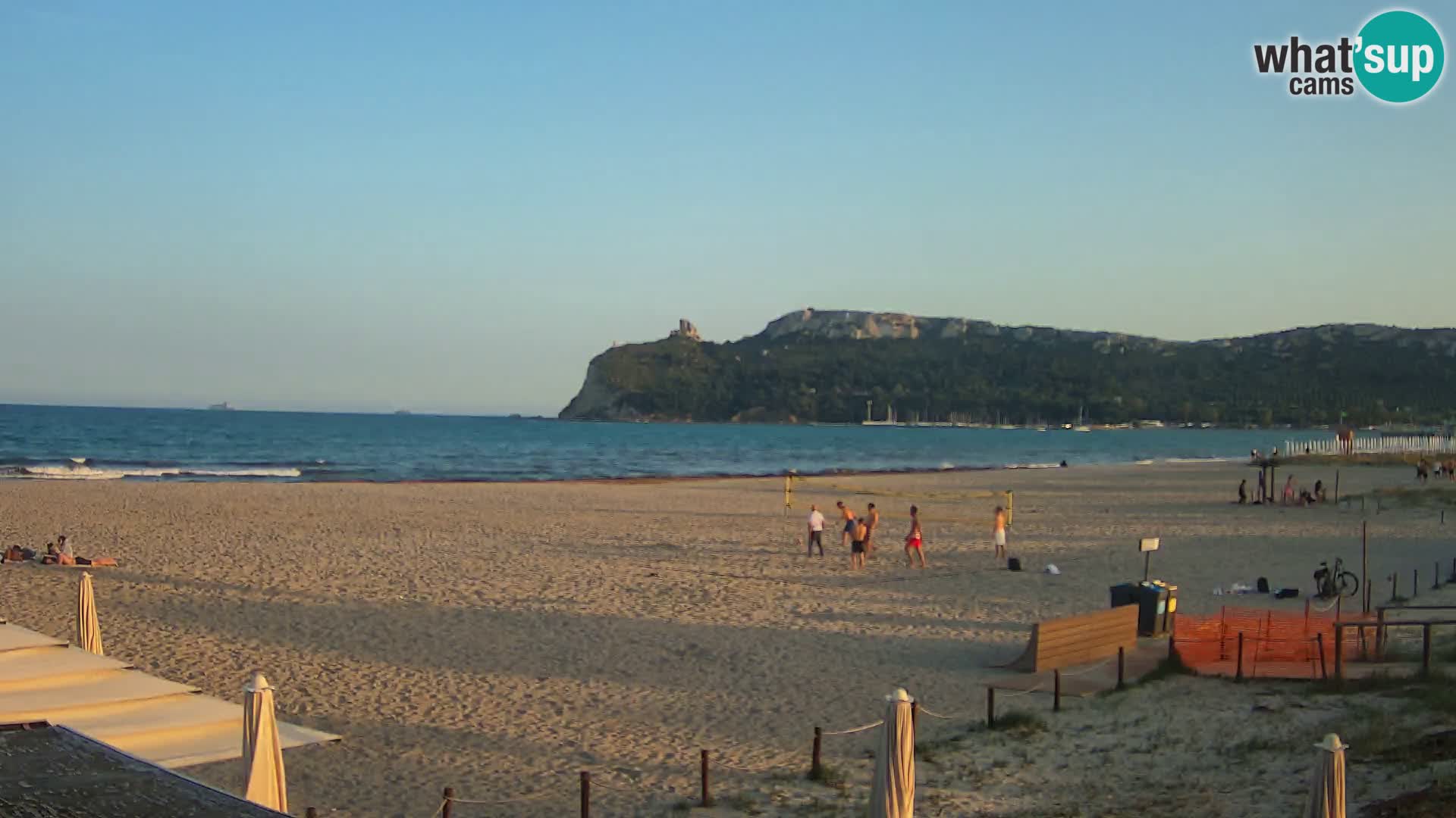 Webcam spiaggia del Poetto | Cagliari | Sardegna