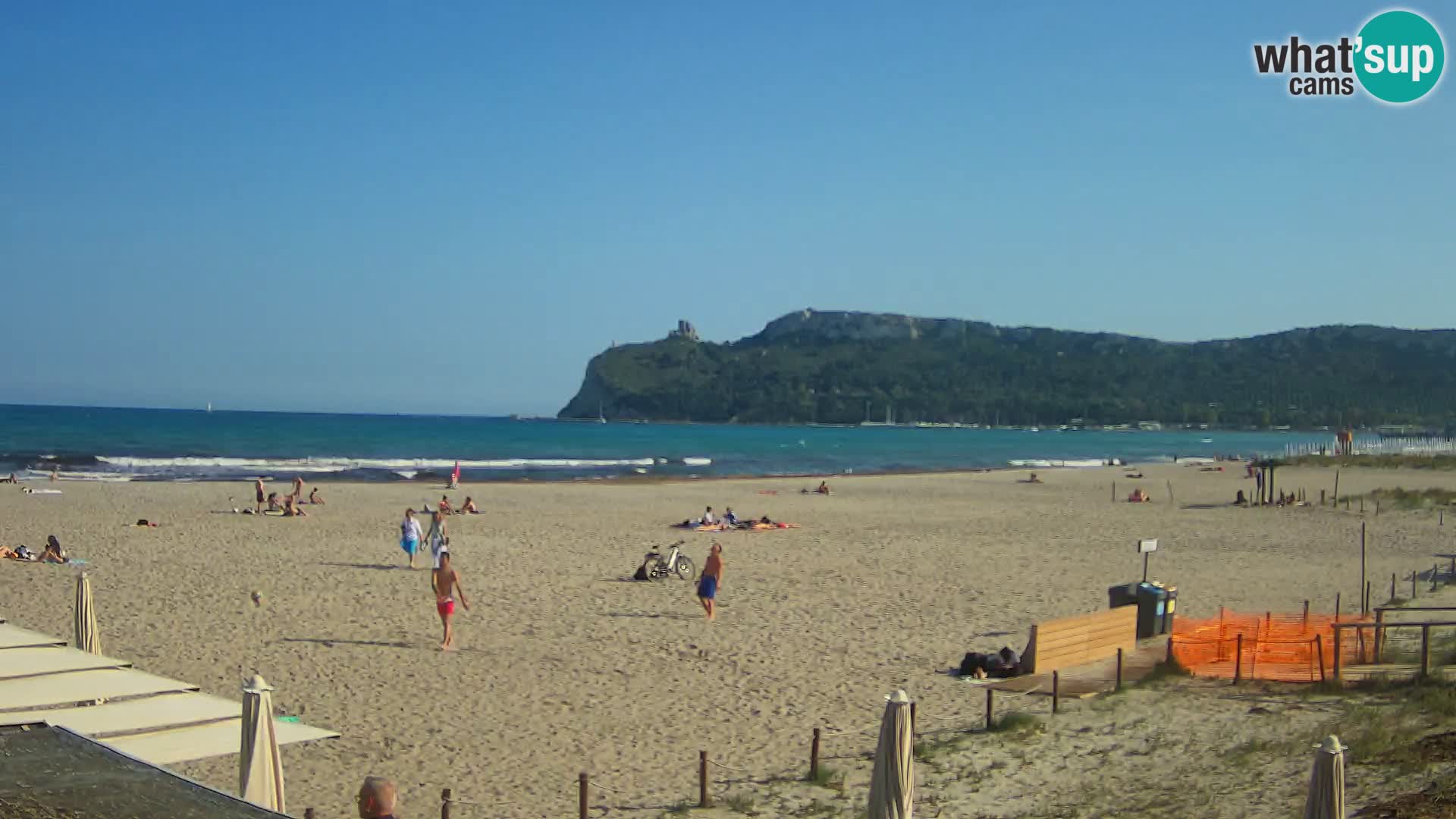 Webcam spiaggia del Poetto | Cagliari | Sardegna