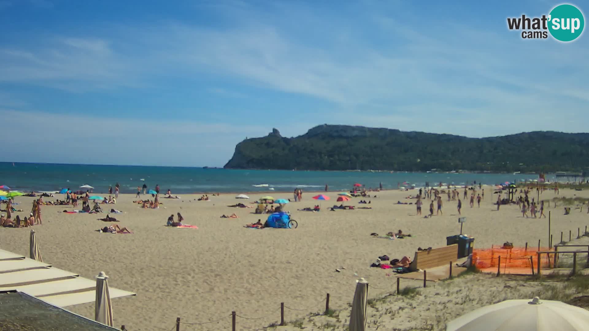 Webcam spiaggia del Poetto | Cagliari | Sardegna