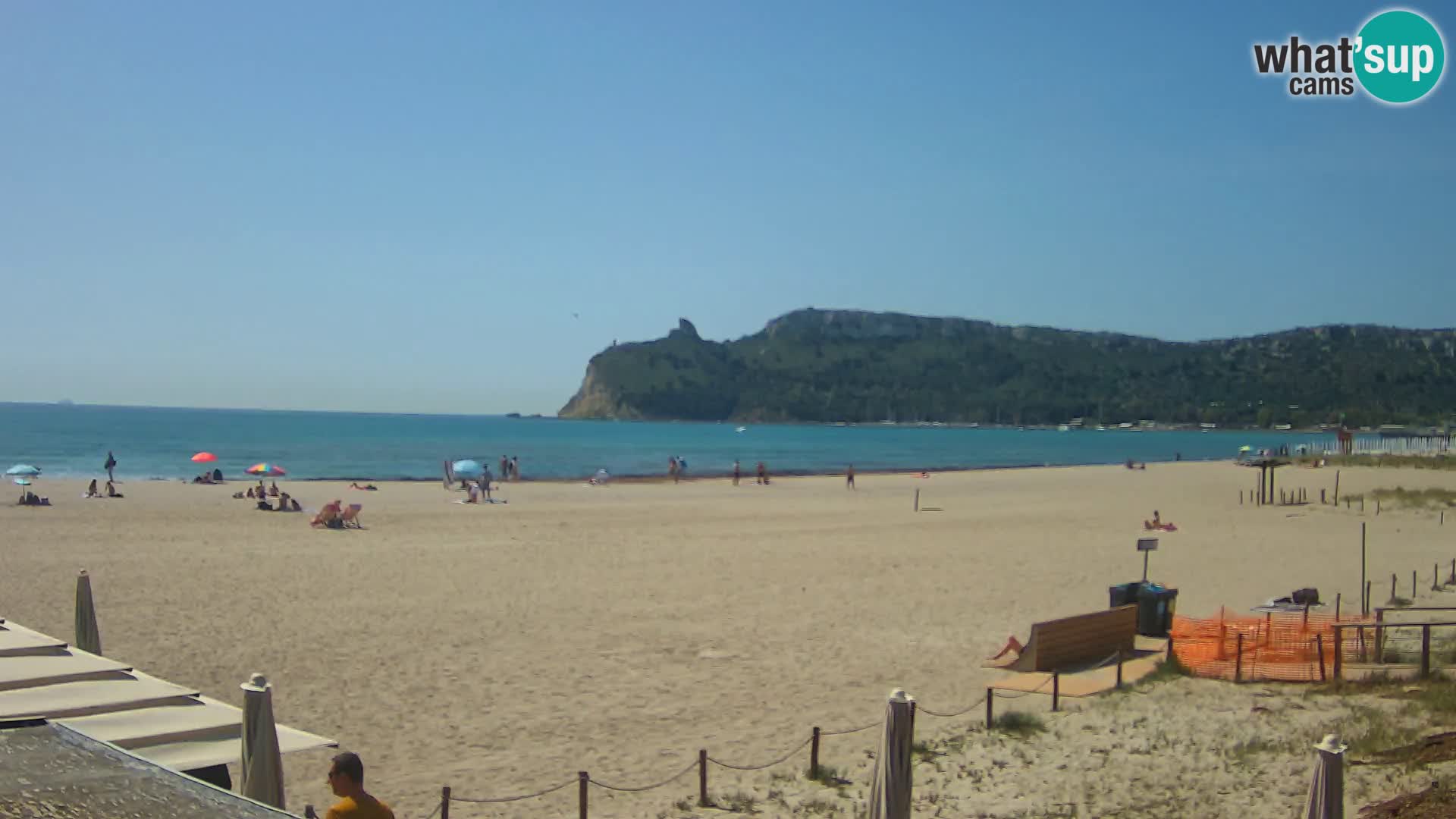 Webcam plage de Poetto | Cagliari | Sardaigne