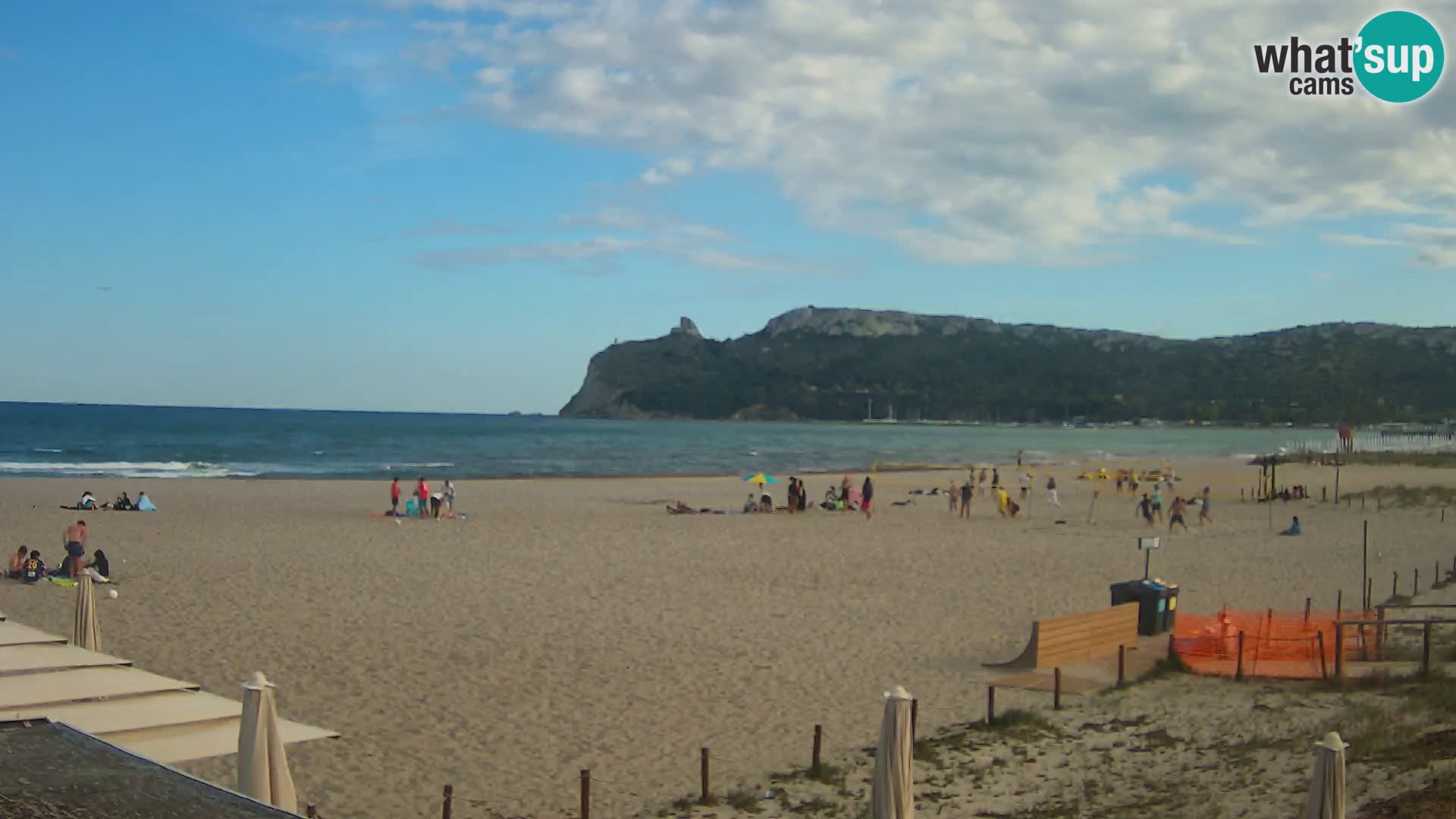 Poetto beach webcam | Cagliari | Sardinija