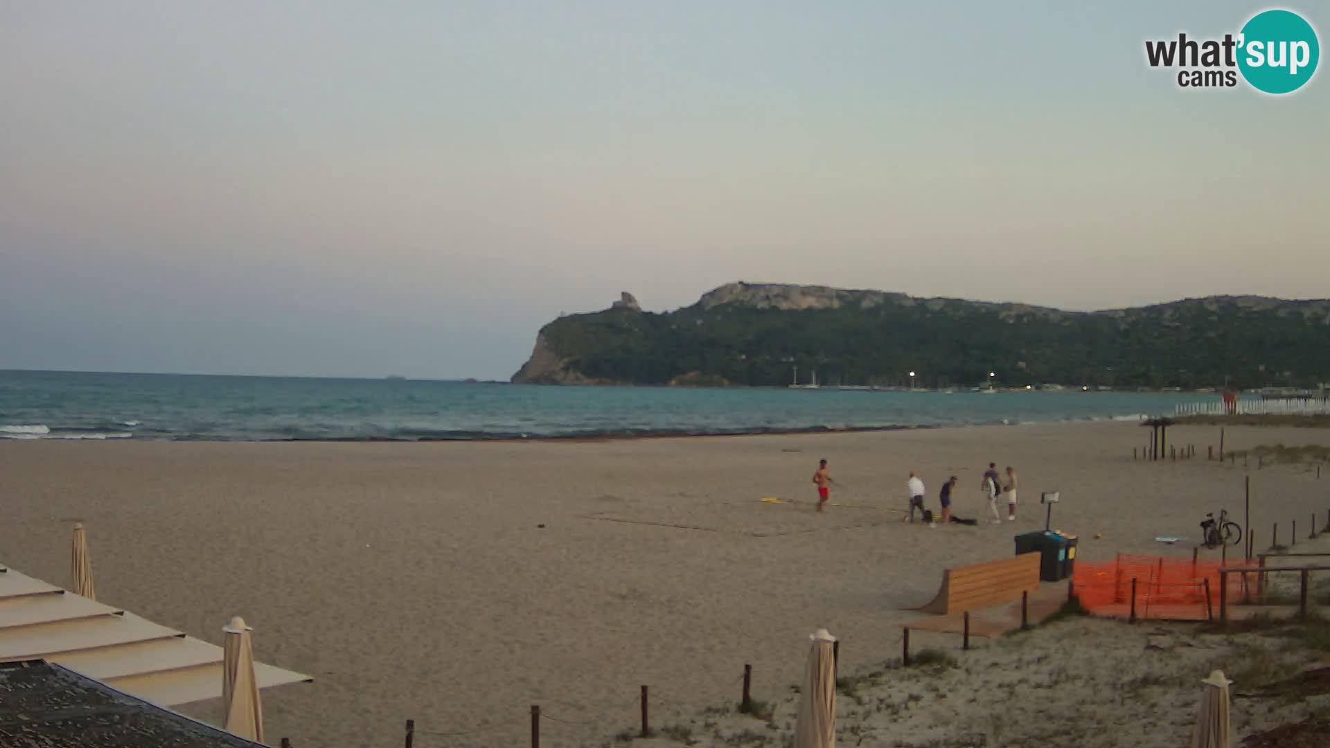 Poetto beach webcam | Cagliari | Sardinija