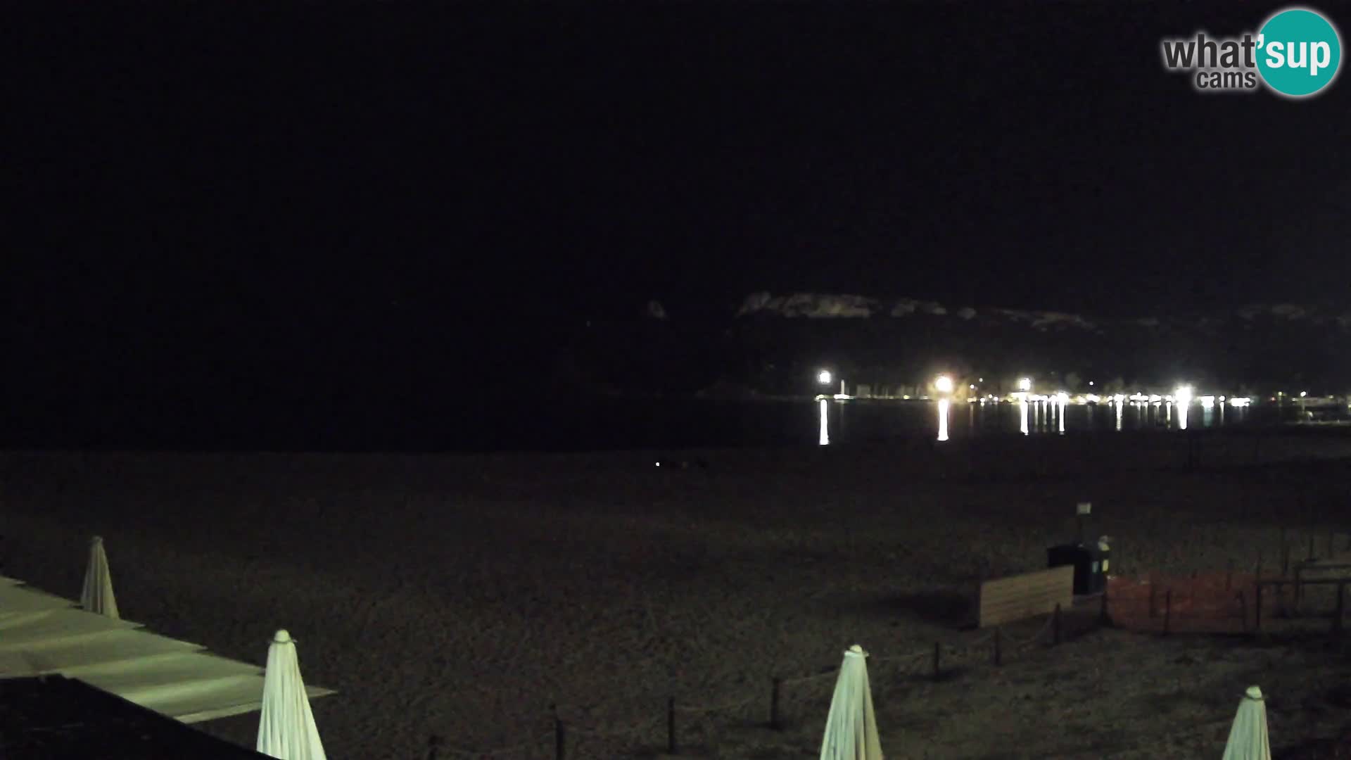 Webcam plage de Poetto | Cagliari | Sardaigne