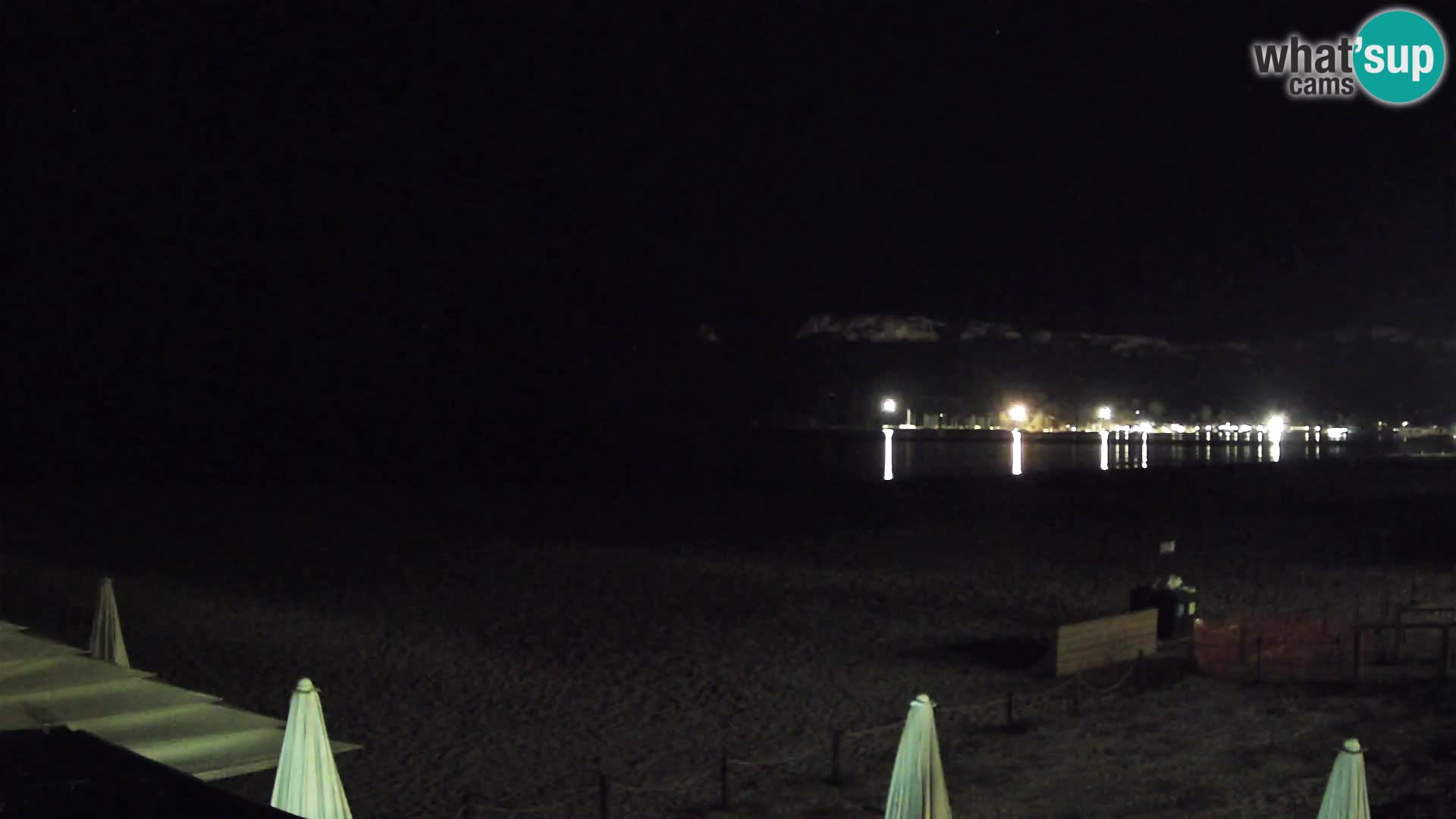 Poetto beach webcam | Cagliari | Sardinia