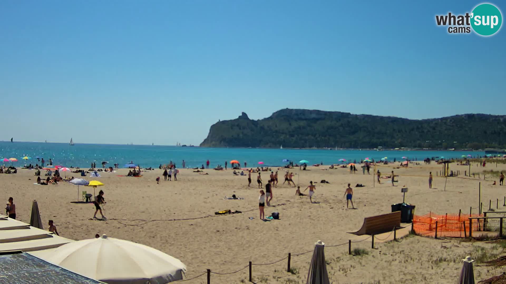 Webcam playa de Poetto | Cagliari | Cerdeña