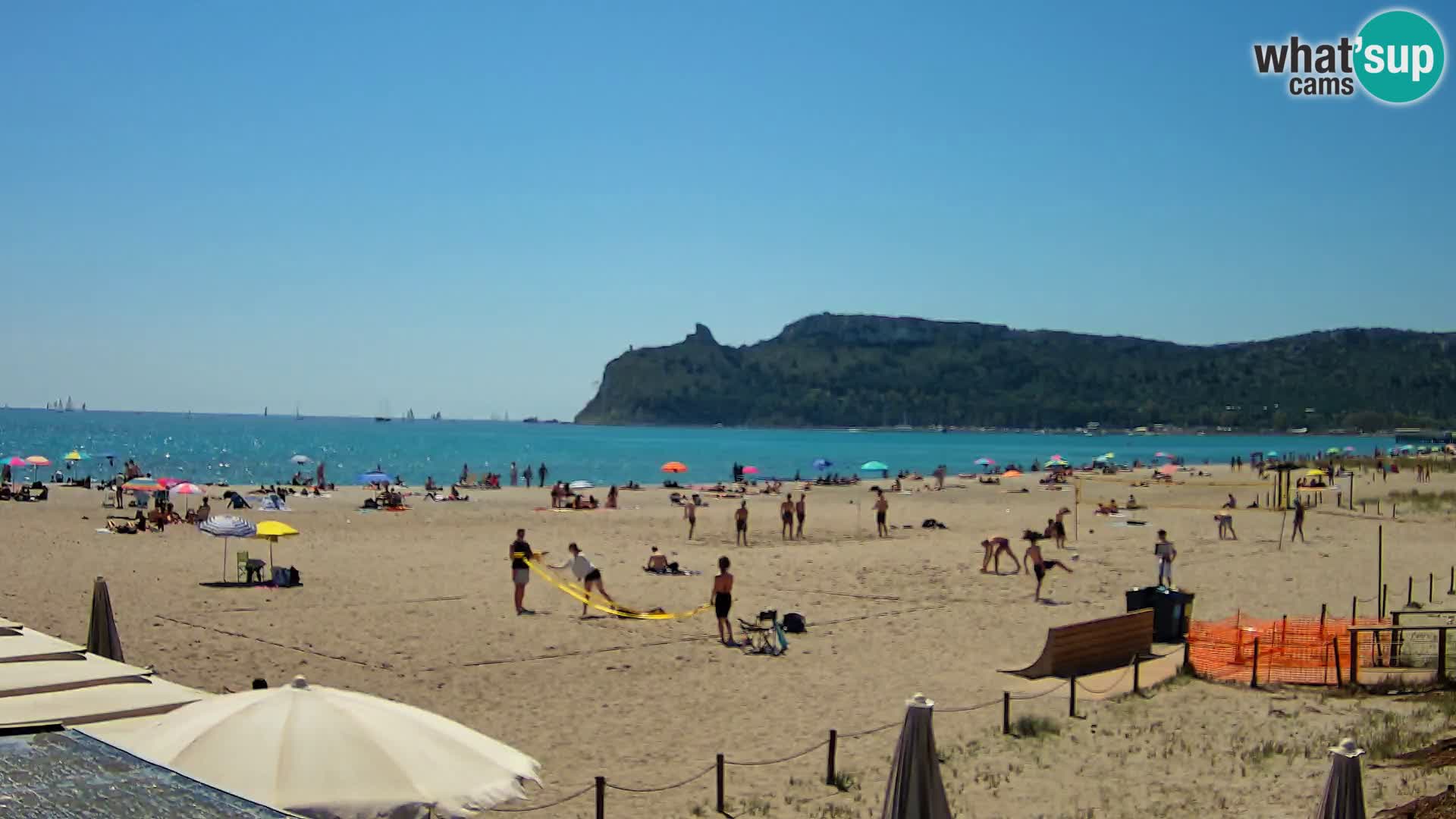 Webcam spiaggia del Poetto | Cagliari | Sardegna