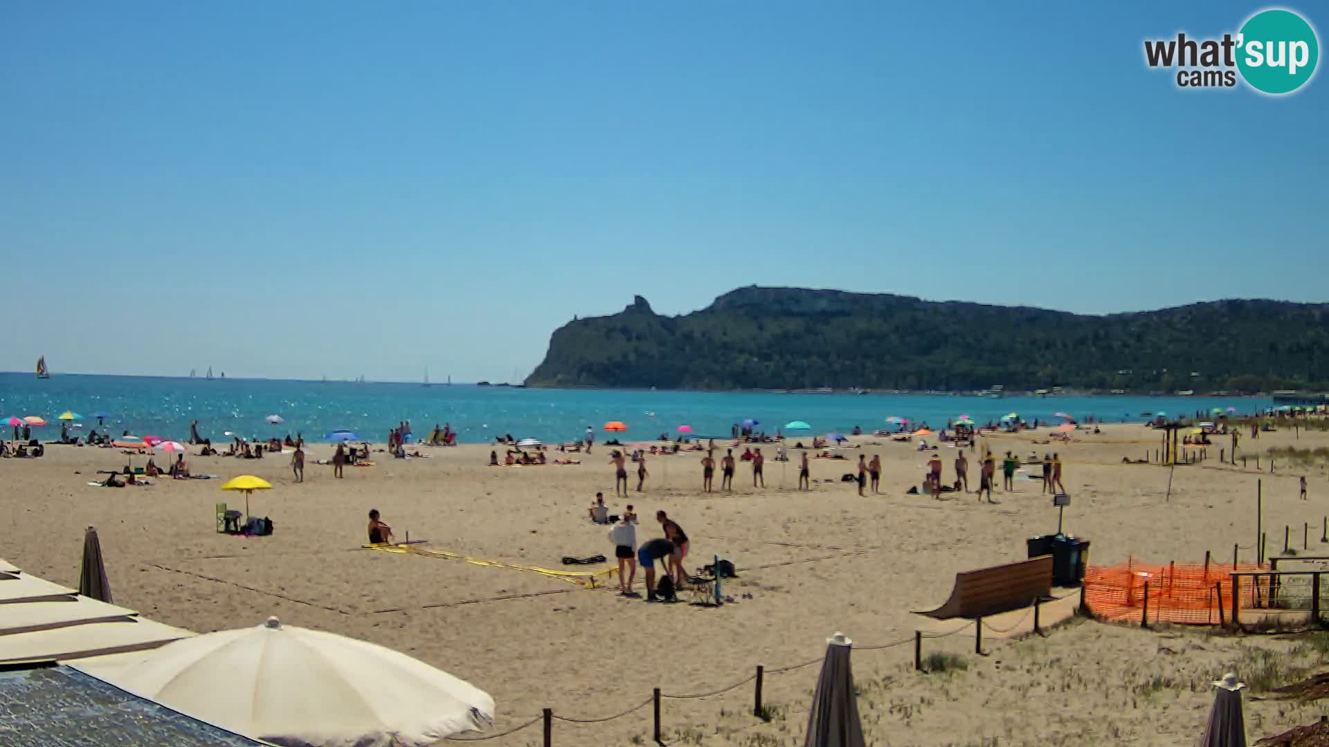 Webcam playa de Poetto | Cagliari | Cerdeña