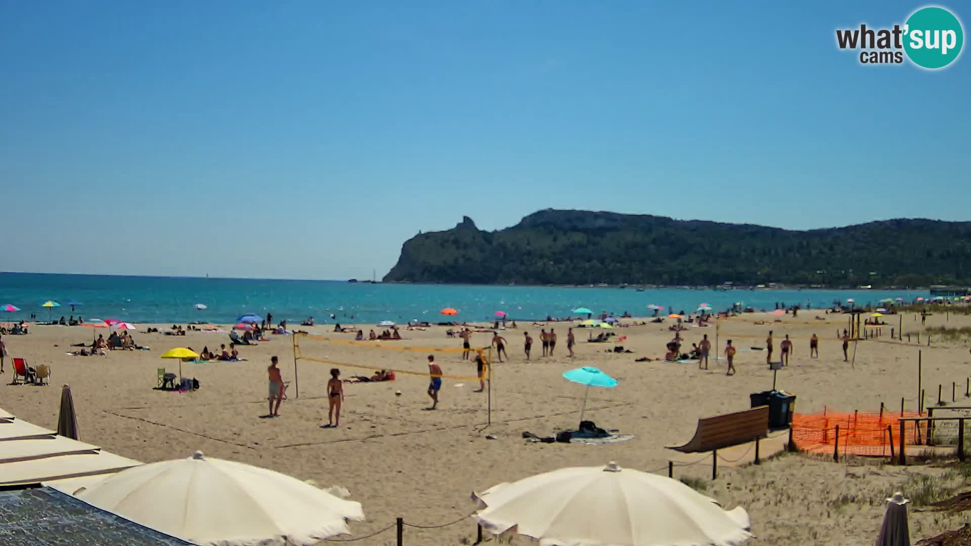 Webcam playa de Poetto | Cagliari | Cerdeña