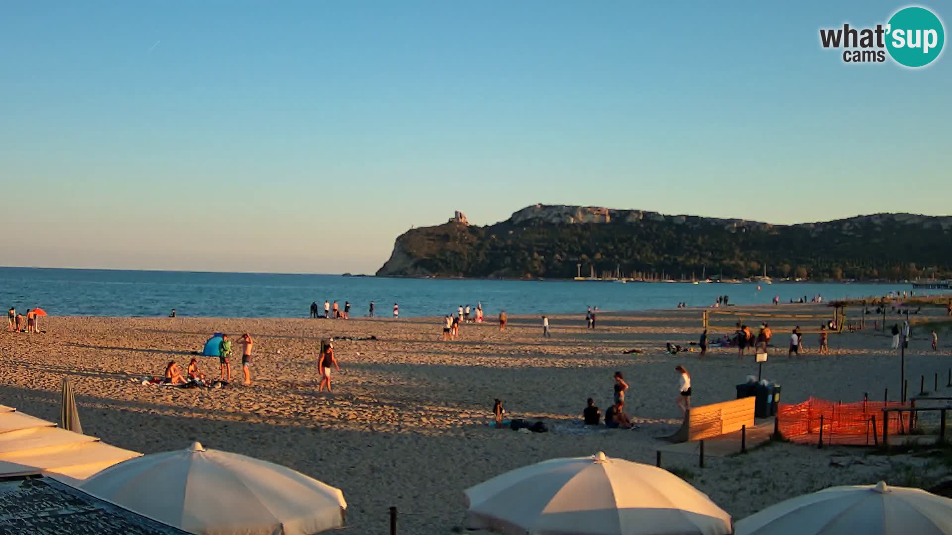 Webcam playa de Poetto | Cagliari | Cerdeña