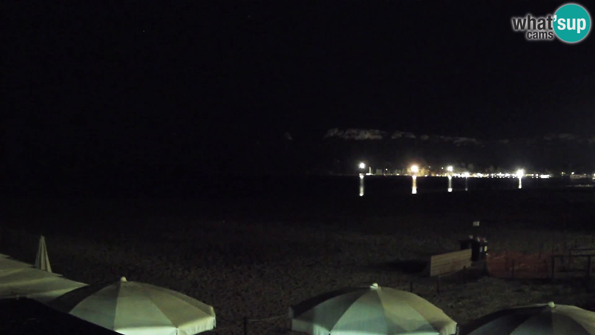 Webcam plage de Poetto | Cagliari | Sardaigne