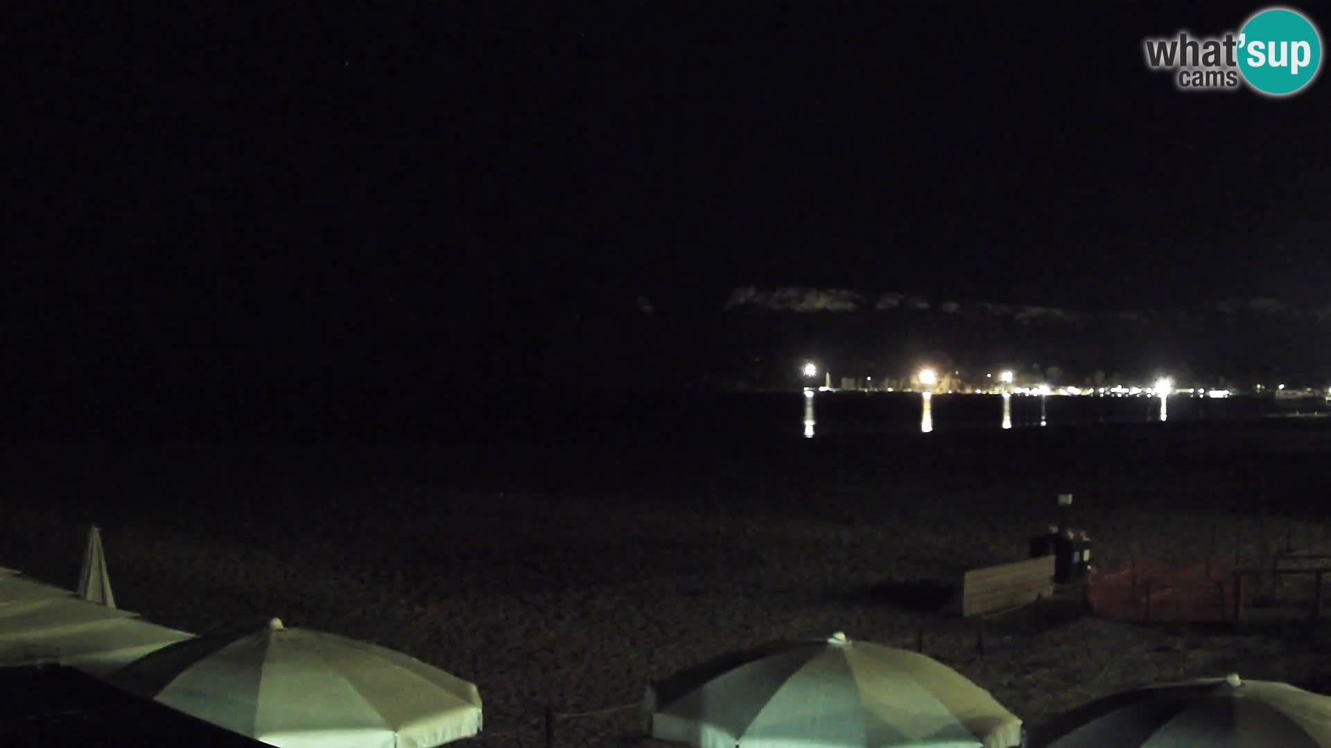 Poetto Strand Webcam | Cagliari | Sardinien