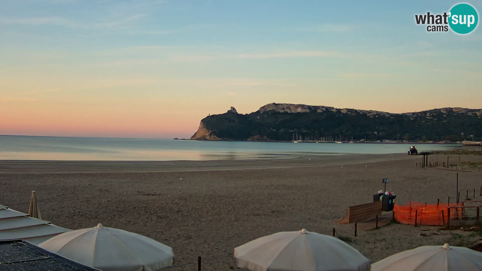 Poetto beach webcam | Cagliari | Sardinia