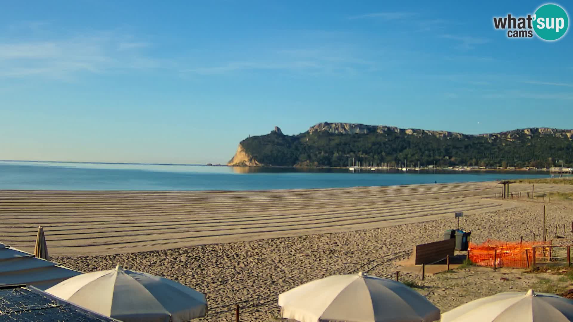 Poetto beach webcam | Cagliari | Sardinia