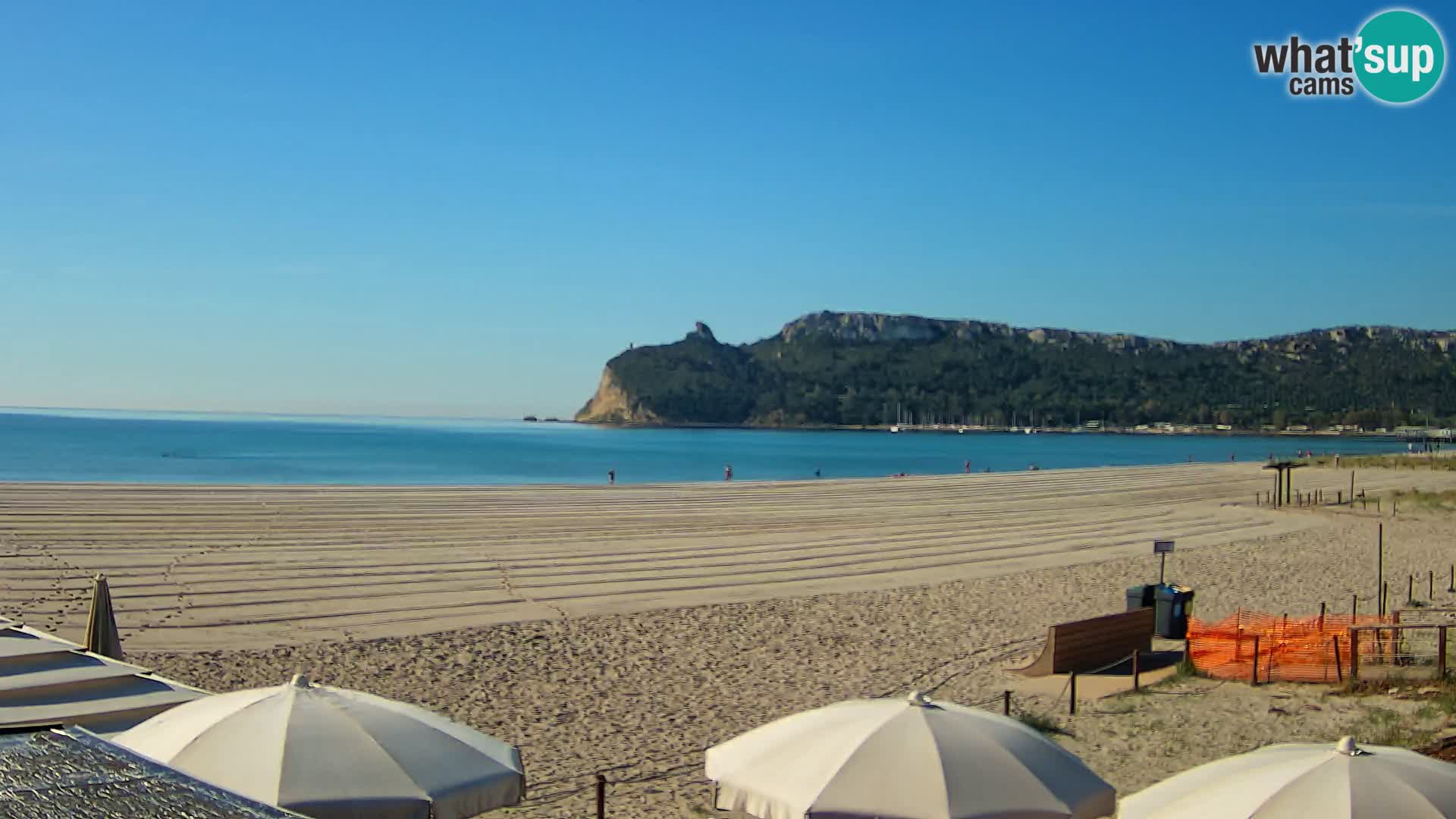Poetto beach webcam | Cagliari | Sardinia