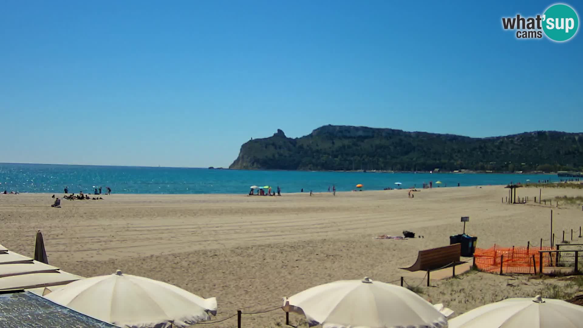 Webcam playa de Poetto | Cagliari | Cerdeña