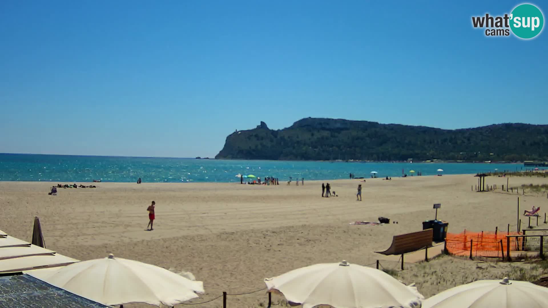 Webcam playa de Poetto | Cagliari | Cerdeña