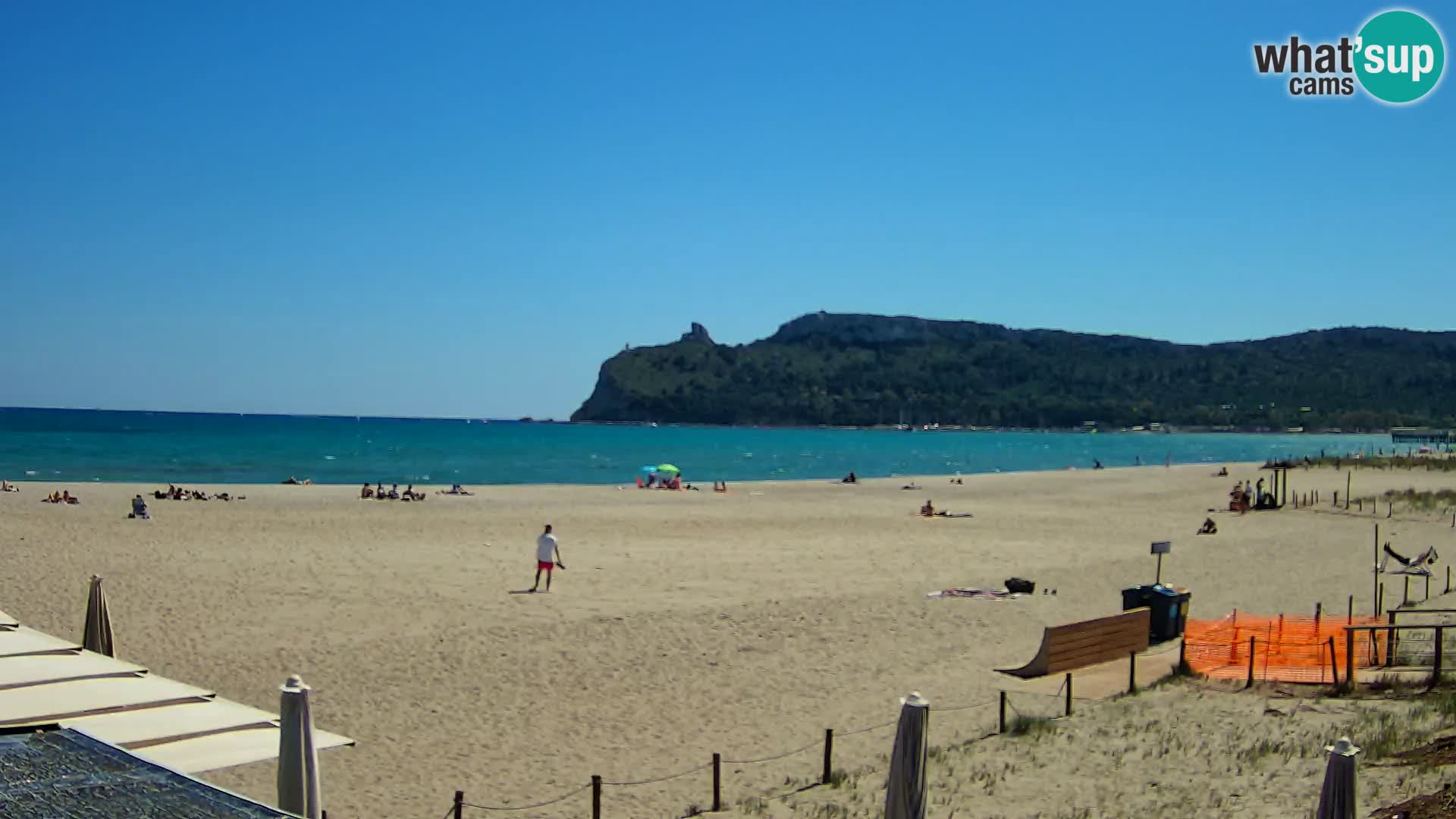 Webcam playa de Poetto | Cagliari | Cerdeña