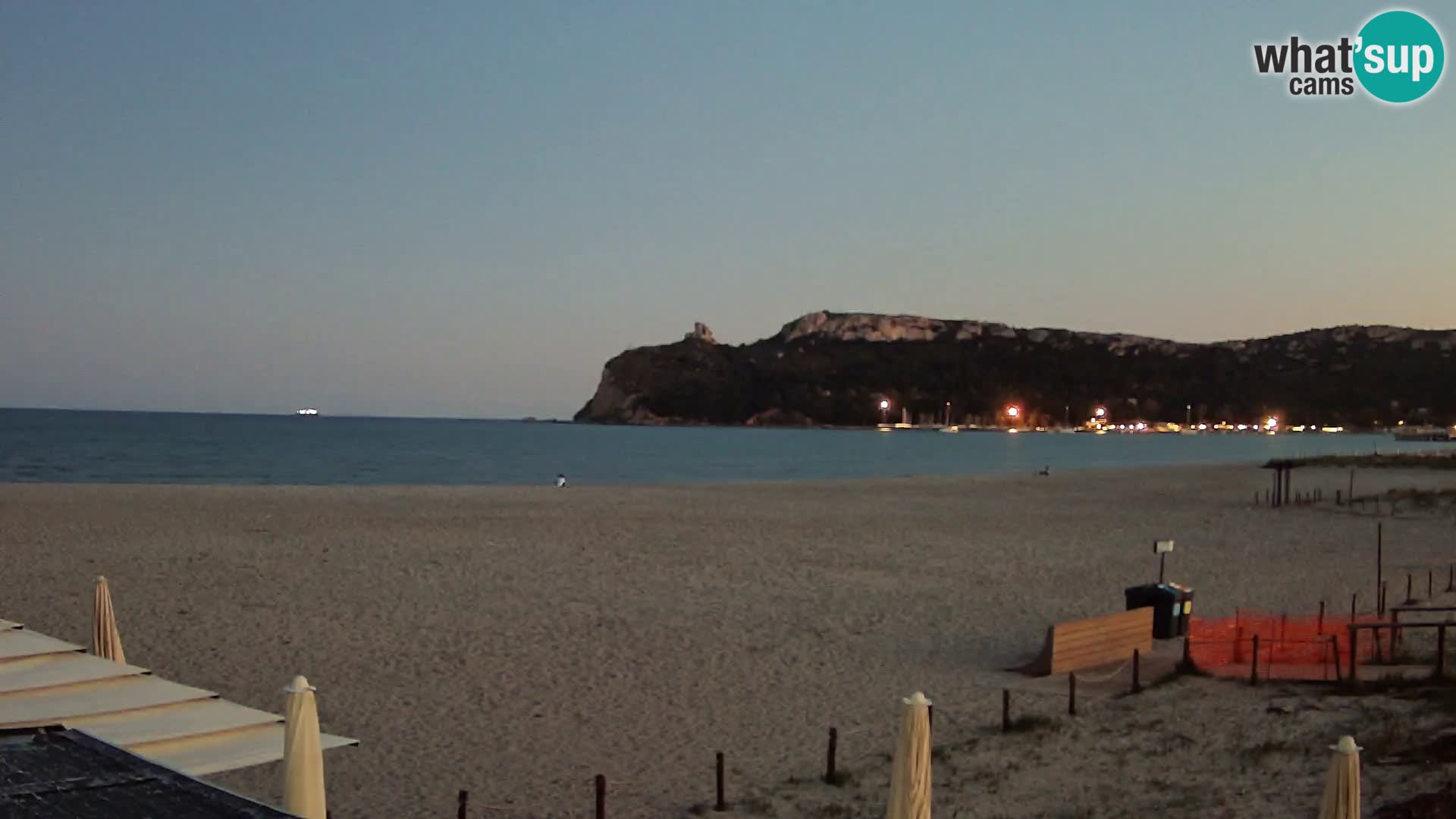 Poetto beach webcam | Cagliari | Sardinija