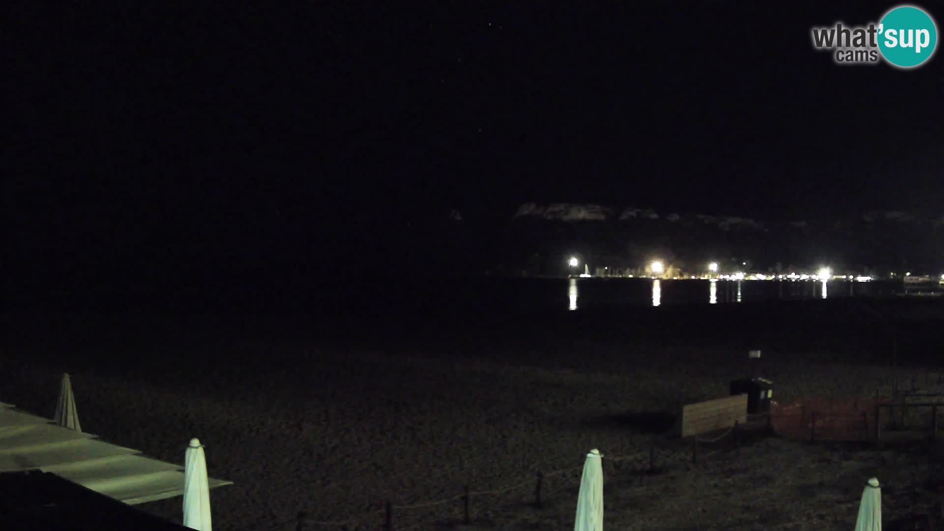 Webcam plage de Poetto | Cagliari | Sardaigne