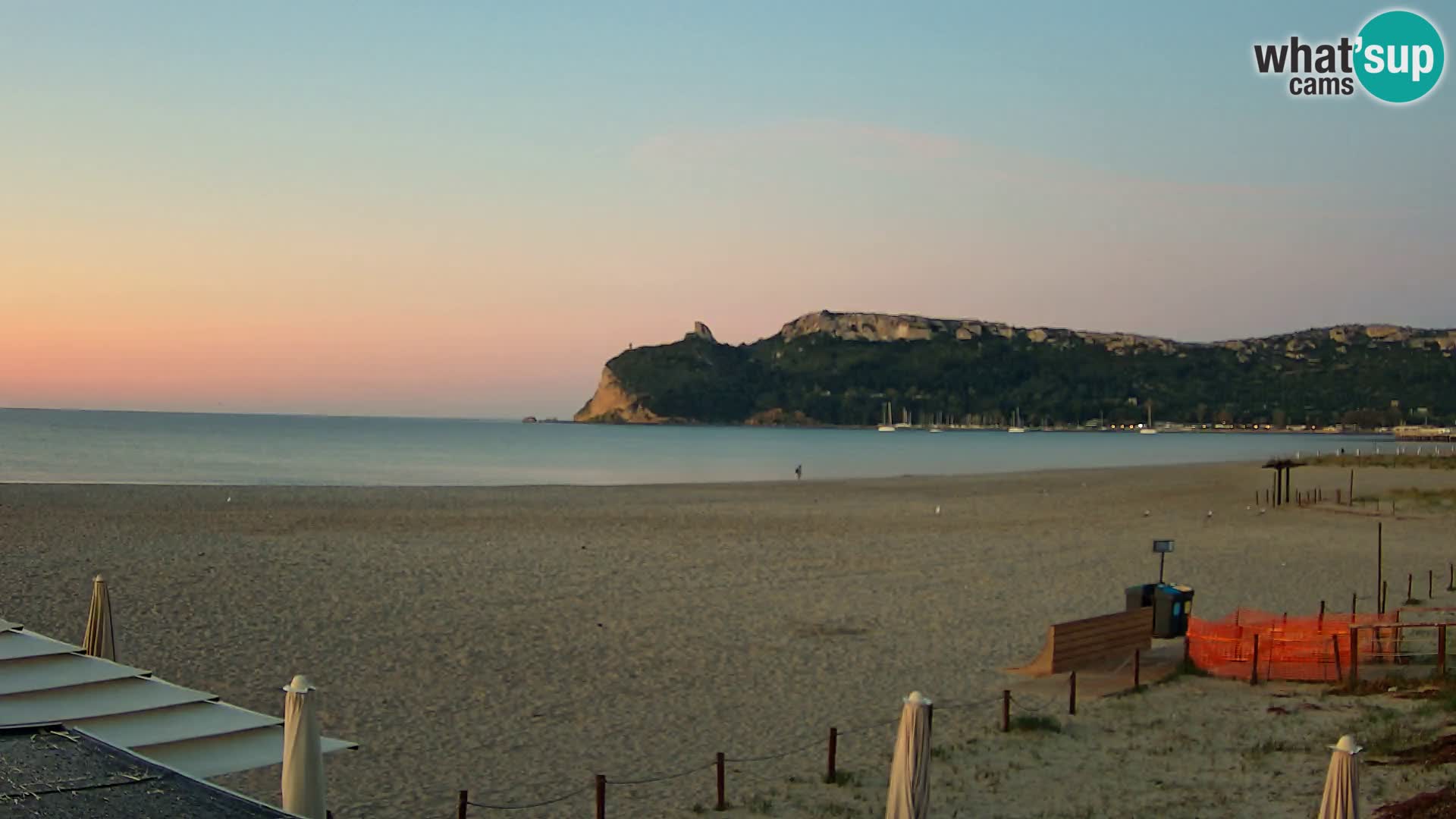 Webcam plage de Poetto | Cagliari | Sardaigne