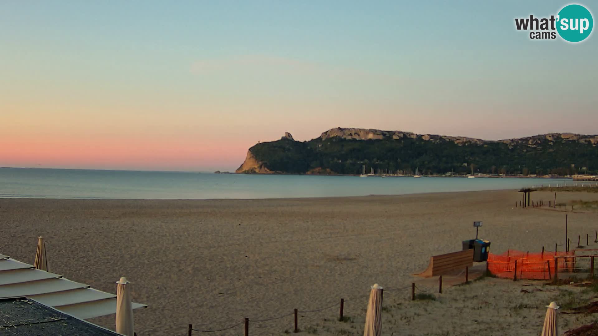 Poetto beach webcam | Cagliari | Sardinija