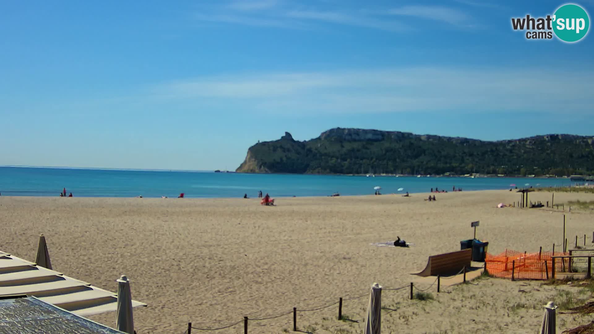 Poetto beach webcam | Cagliari | Sardinia
