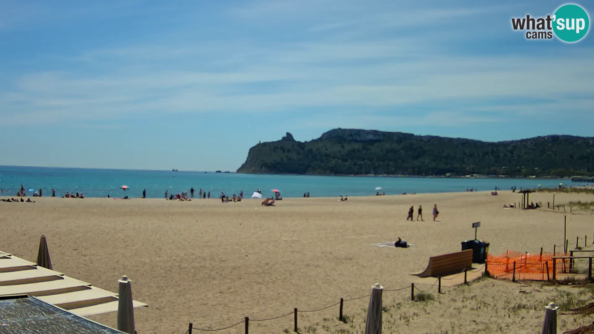 Poetto beach webcam | Cagliari | Sardinia