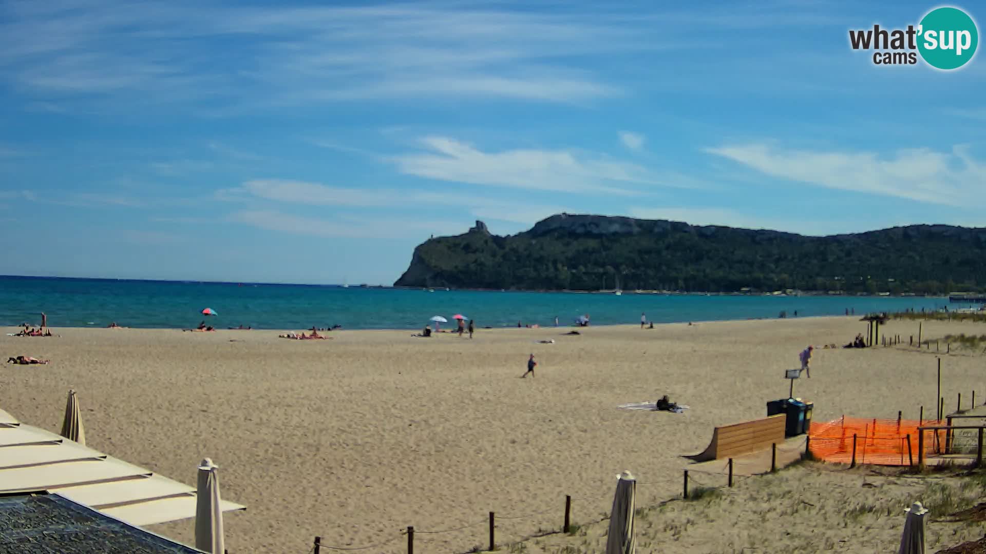 Poetto Strand Webcam | Cagliari | Sardinien