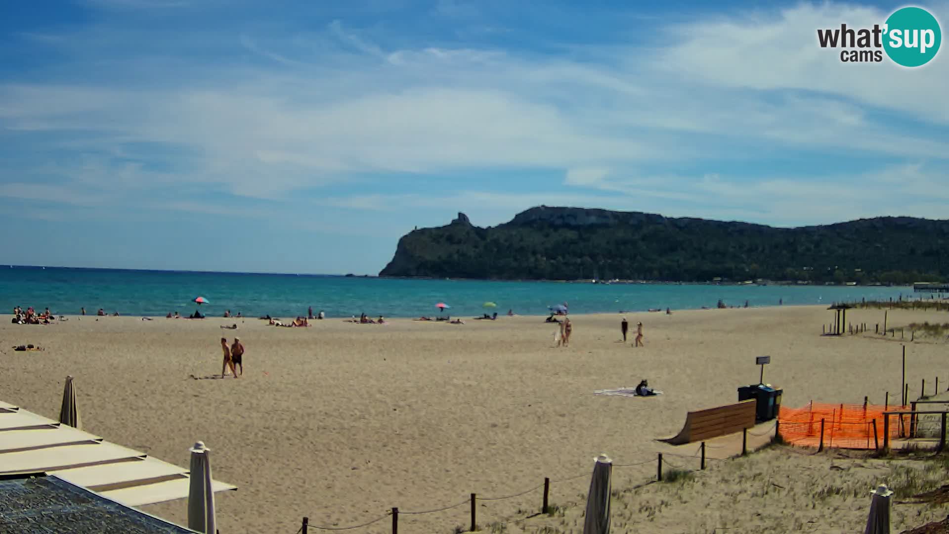 Poetto beach webcam | Cagliari | Sardinia