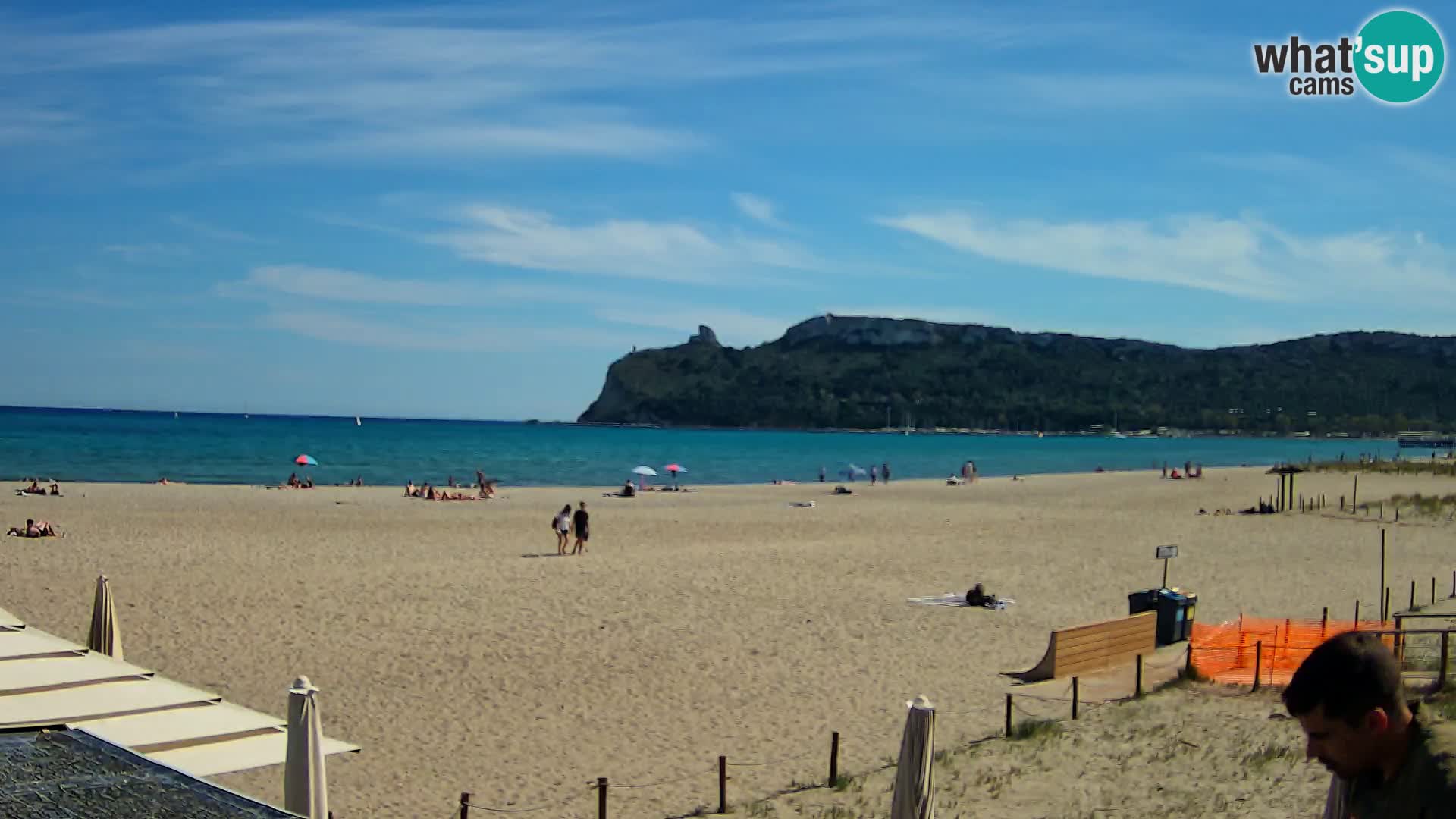 Poetto beach webcam | Cagliari | Sardinia