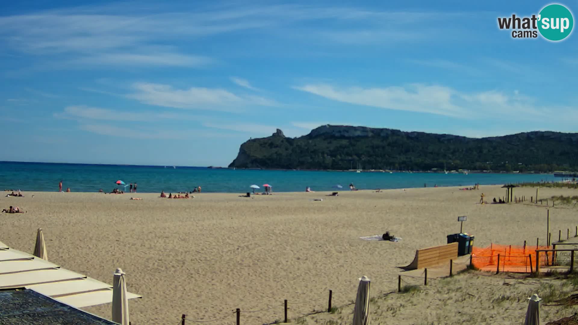 Poetto beach webcam | Cagliari | Sardinia