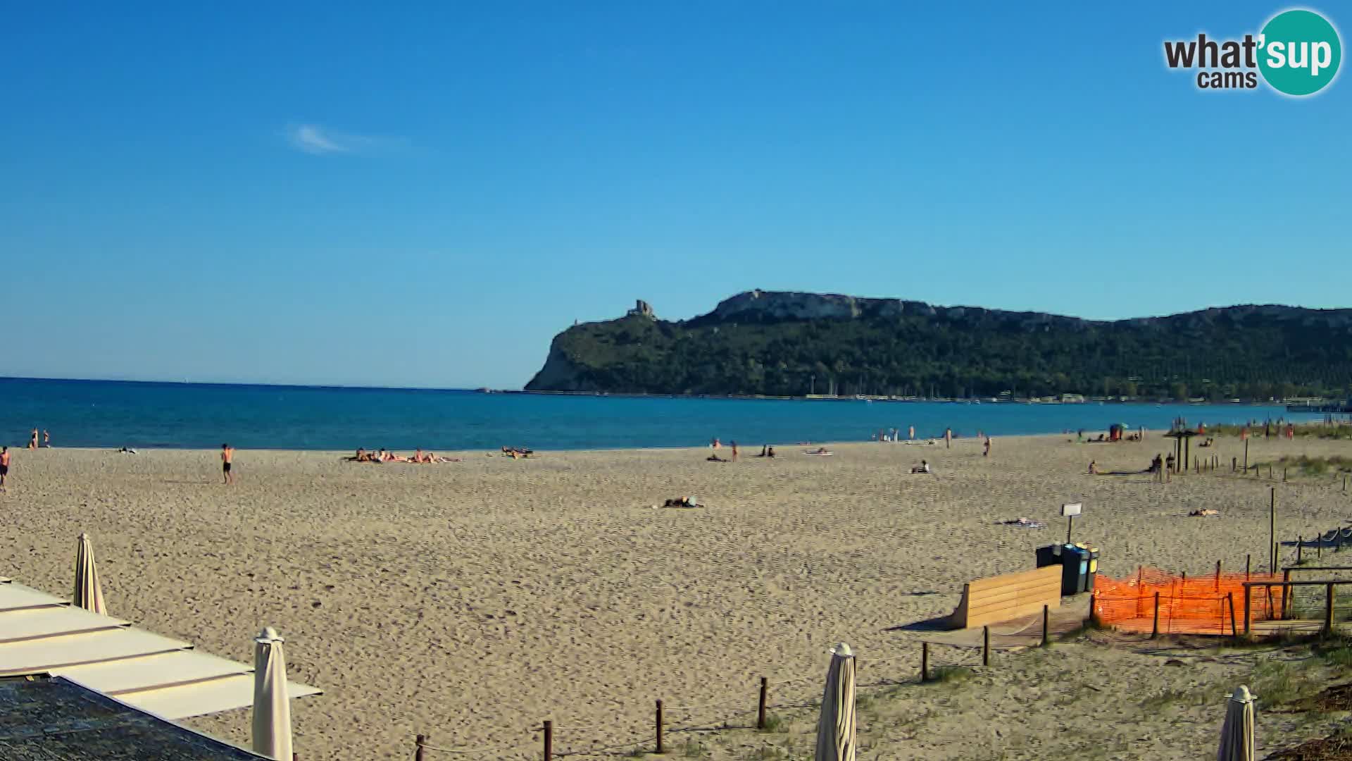 Webcam playa de Poetto | Cagliari | Cerdeña