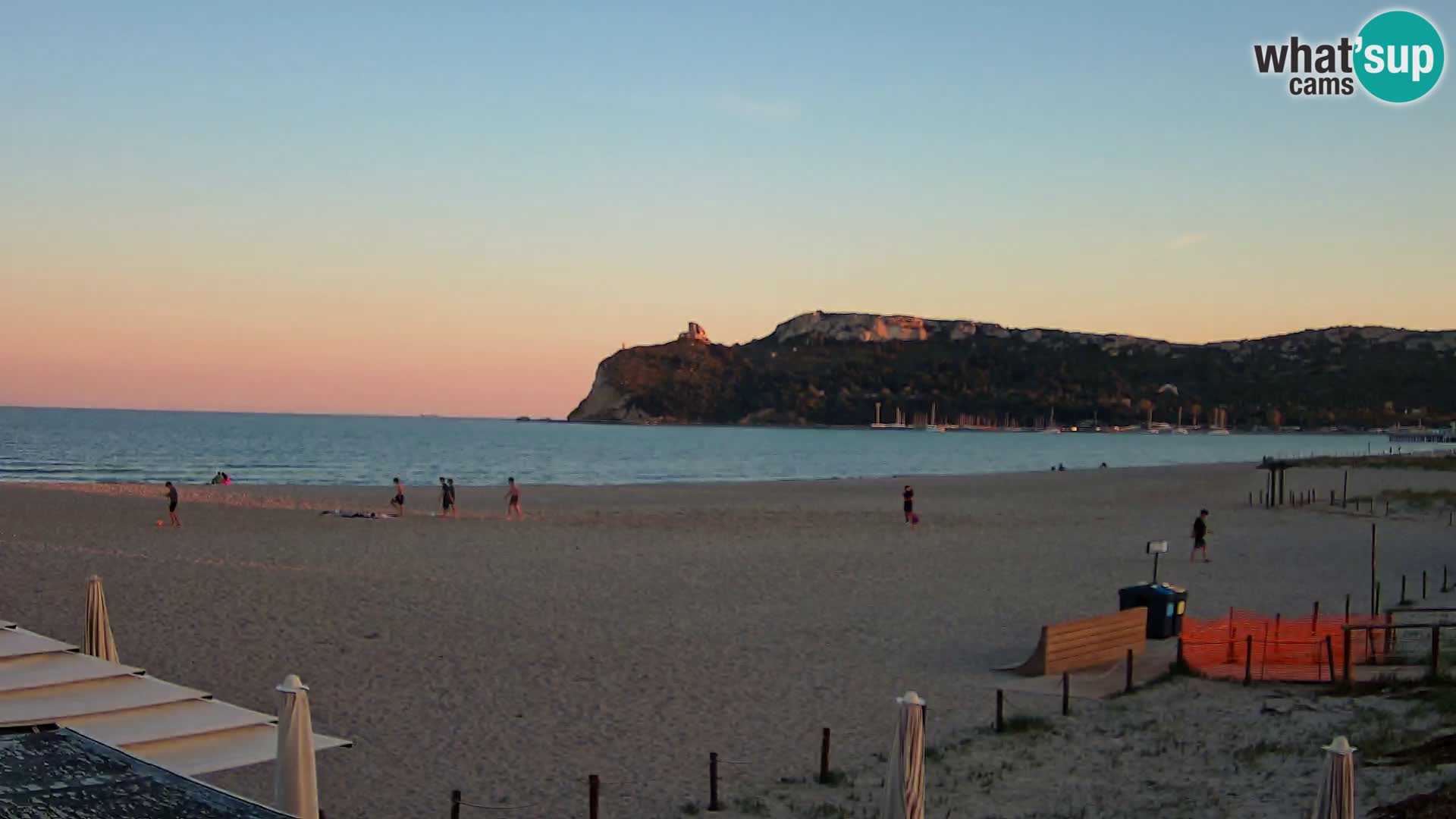 Poetto beach webcam | Cagliari | Sardinia