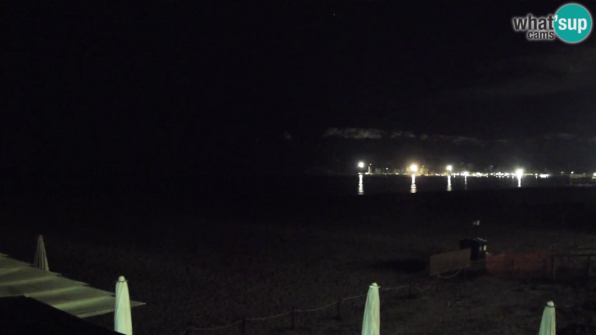 Poetto beach webcam | Cagliari | Sardinia