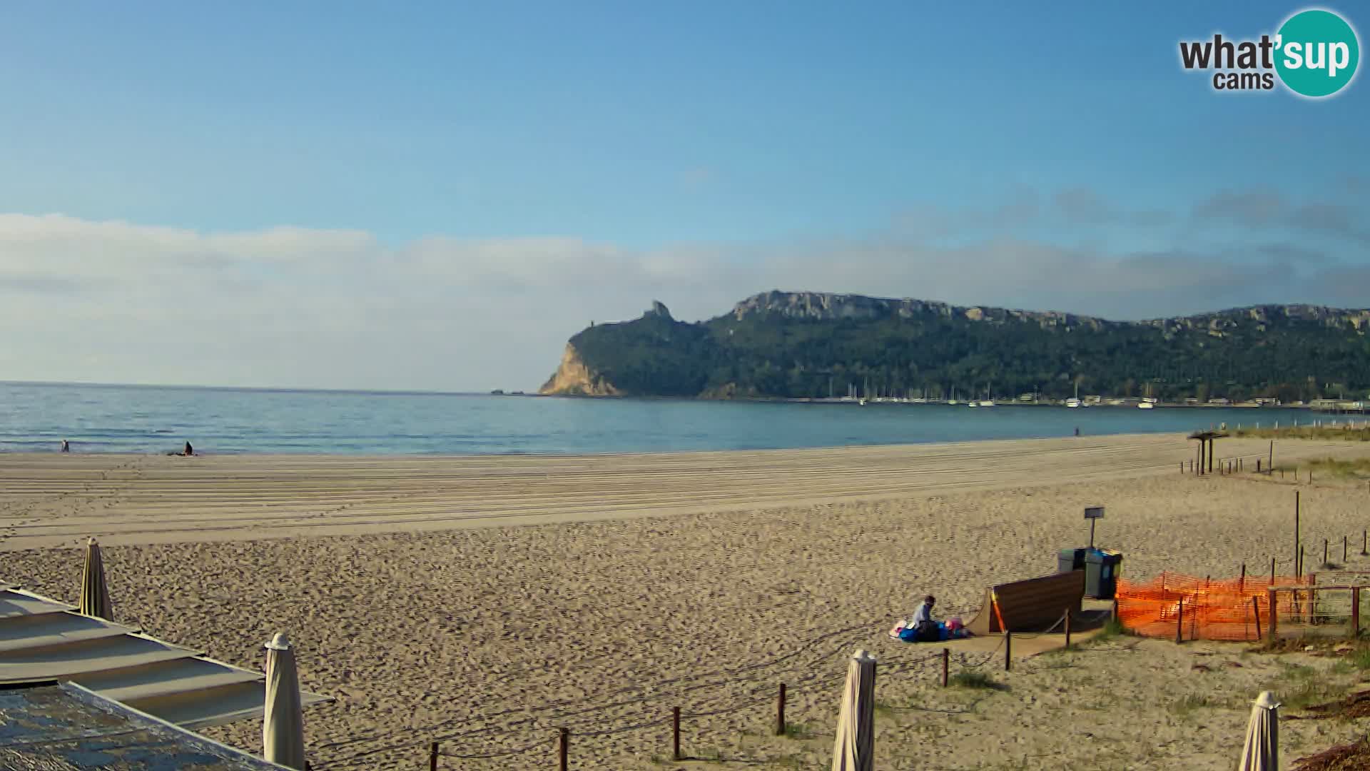 Poetto beach webcam | Cagliari | Sardinia