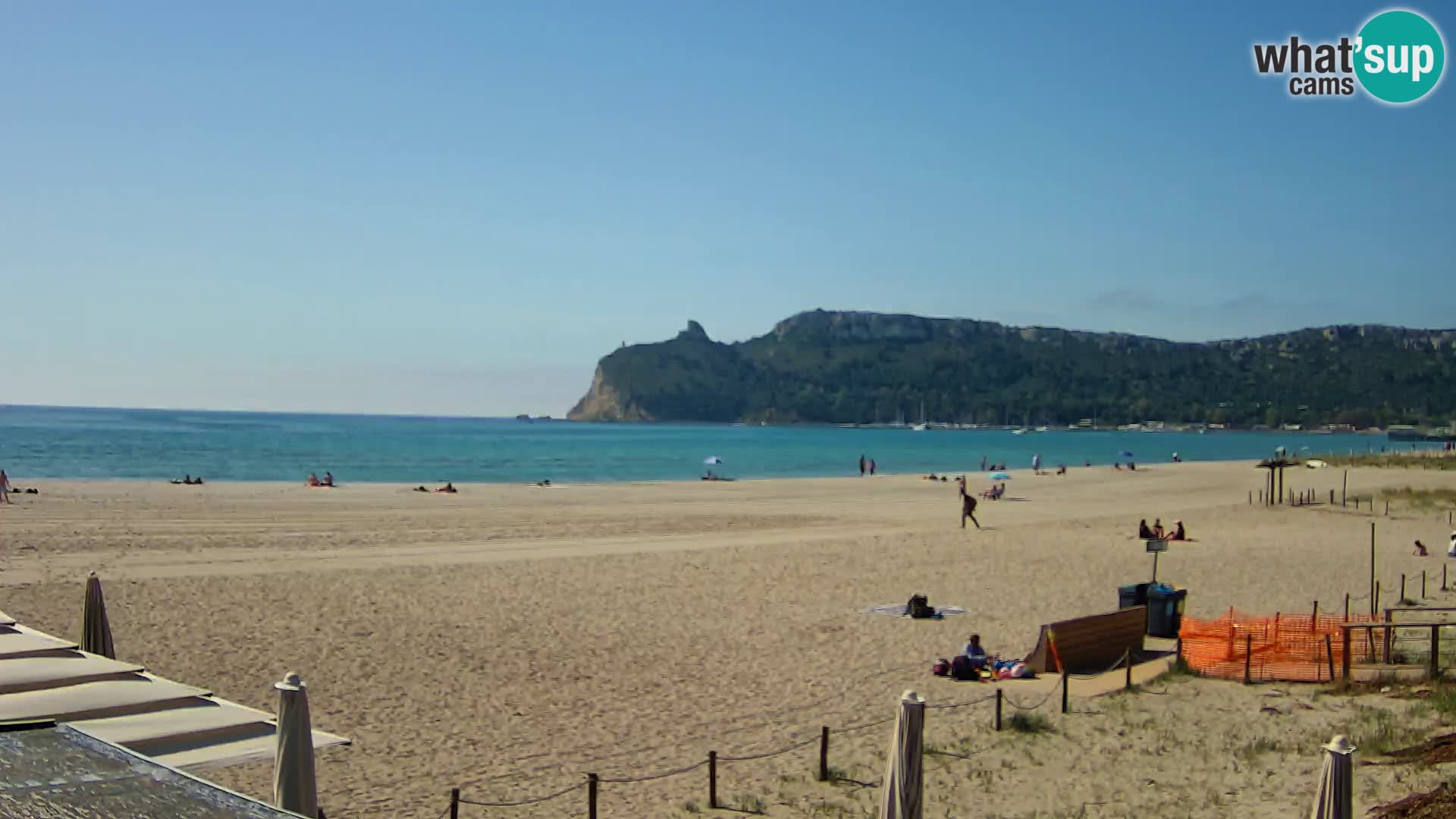 Poetto beach webcam | Cagliari | Sardinia