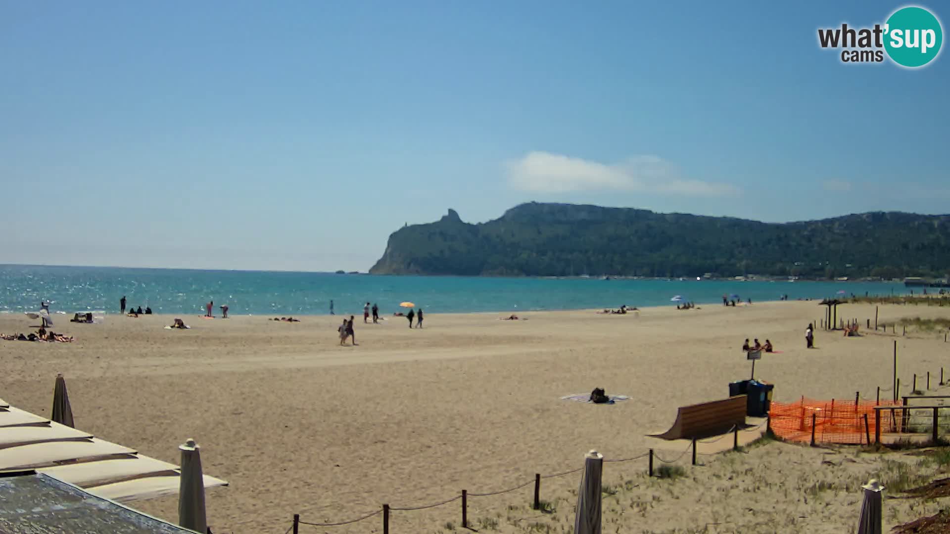 Poetto beach webcam | Cagliari | Sardinia