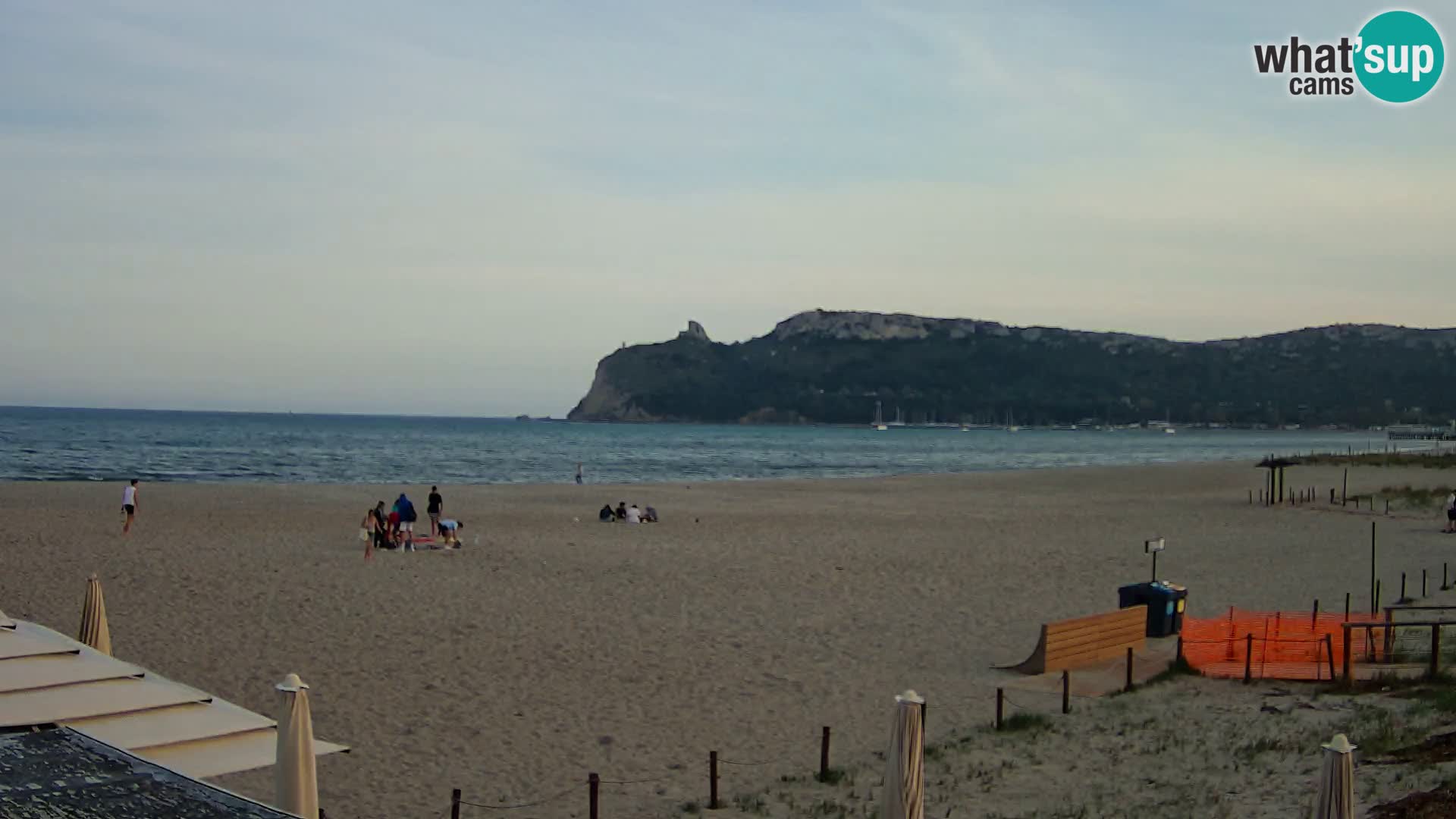 Poetto beach webcam | Cagliari | Sardinia
