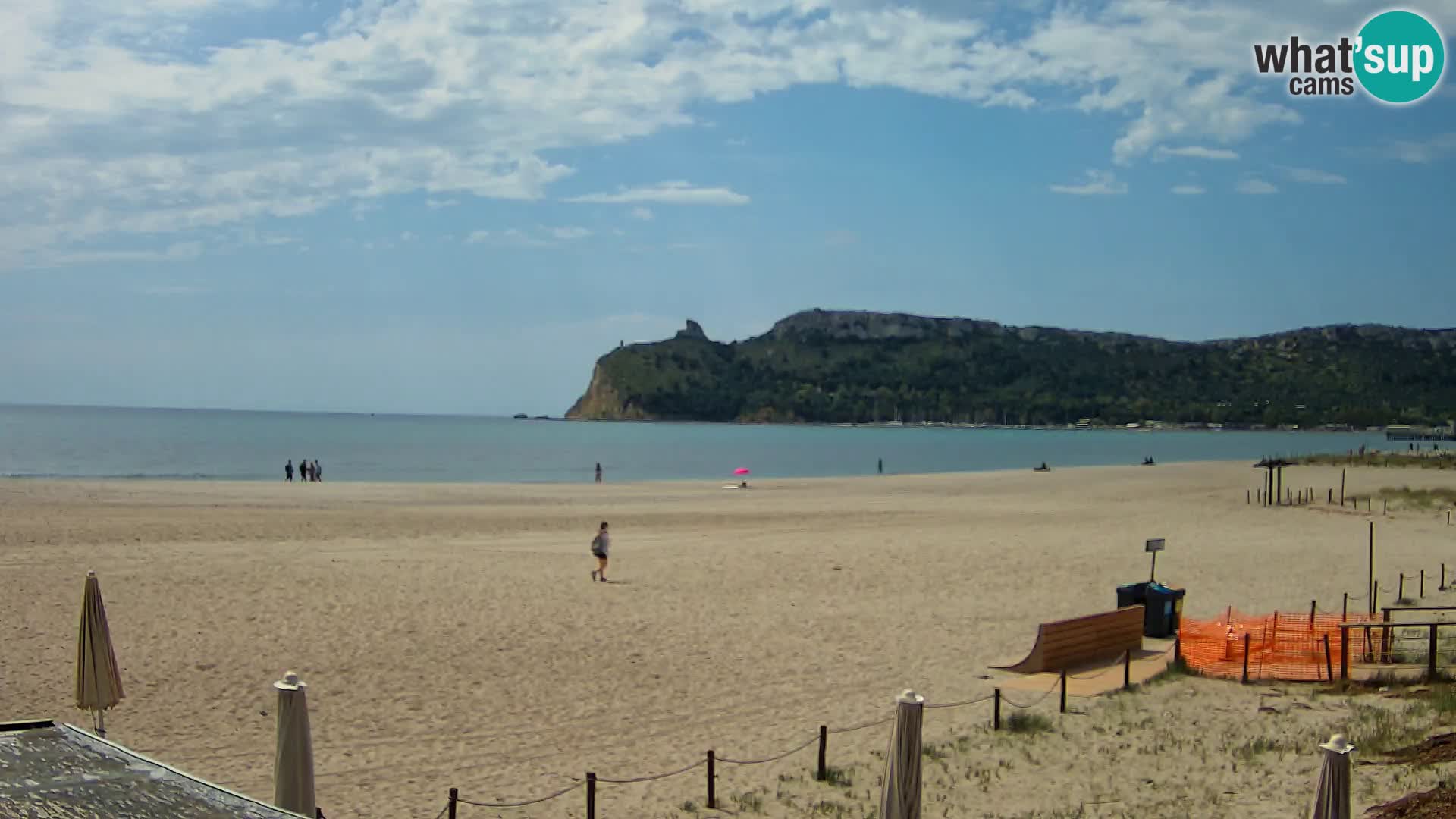 Poetto beach webcam | Cagliari | Sardinia