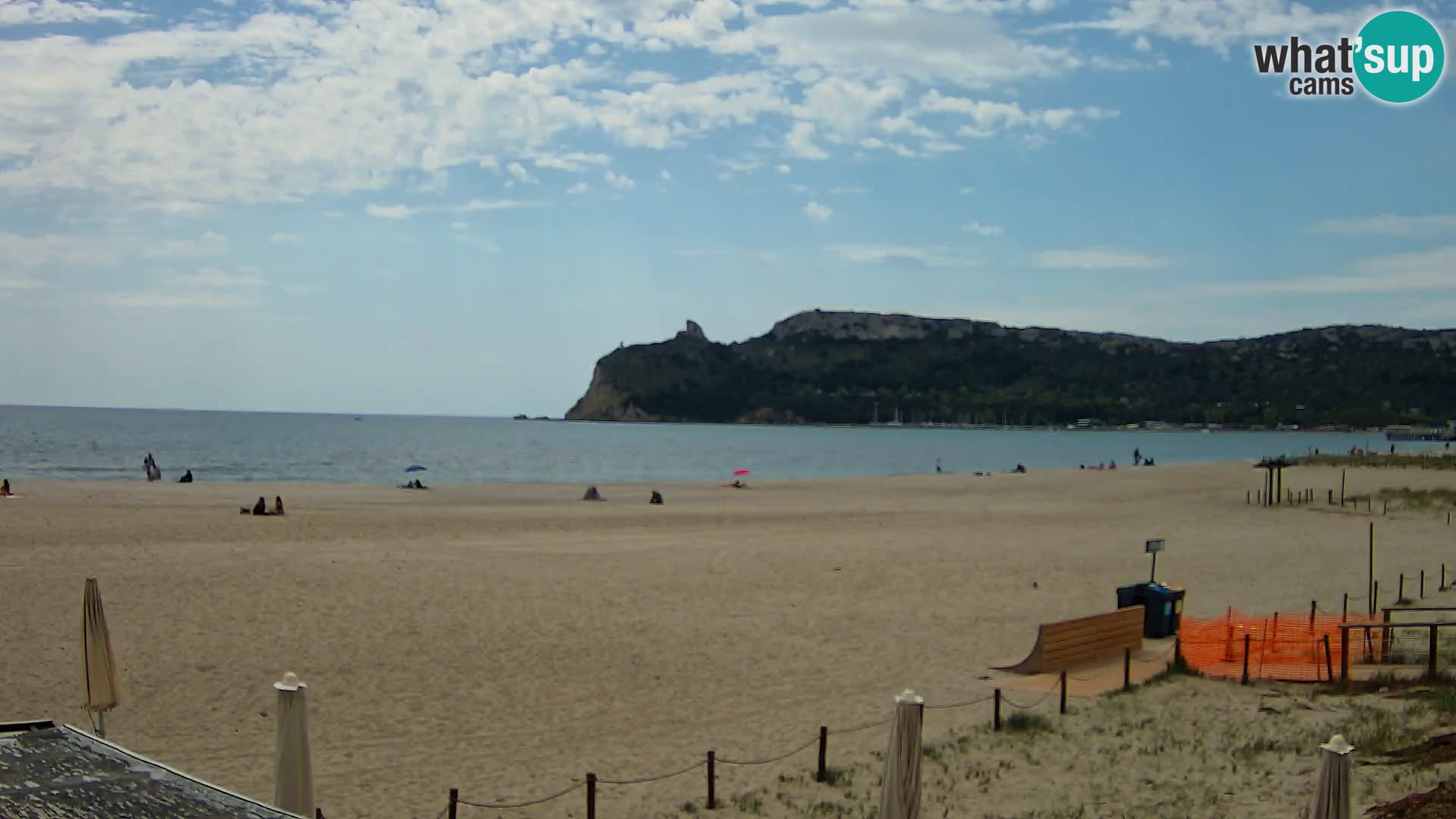 Poetto Strand Webcam | Cagliari | Sardinien