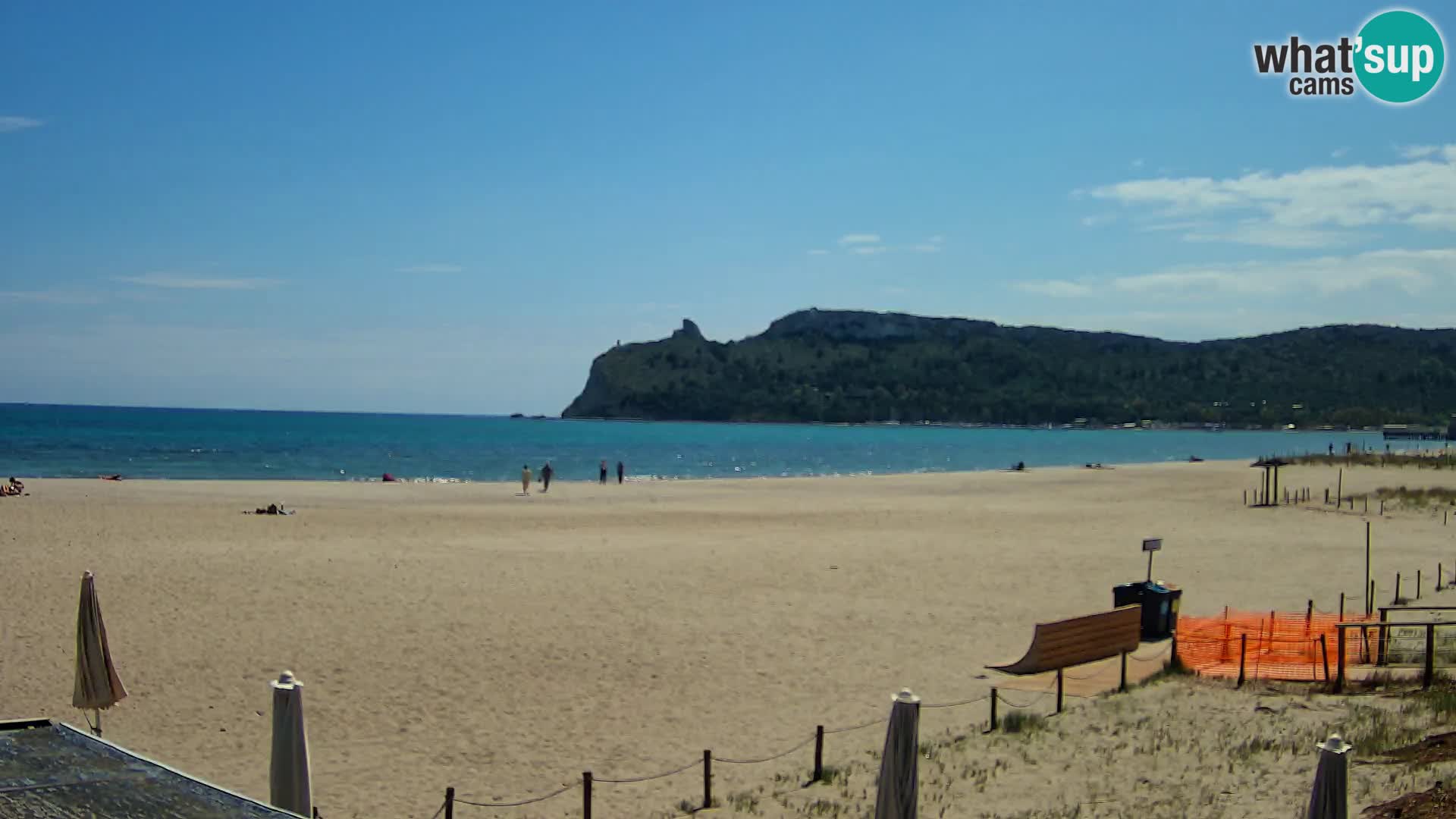 Webcam spiaggia del Poetto | Cagliari | Sardegna