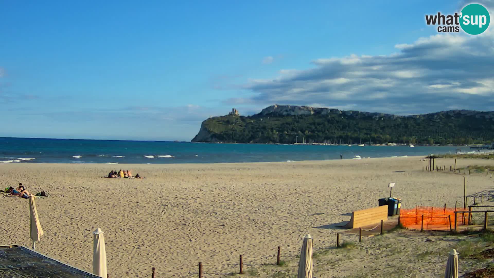 Webcam spiaggia del Poetto | Cagliari | Sardegna