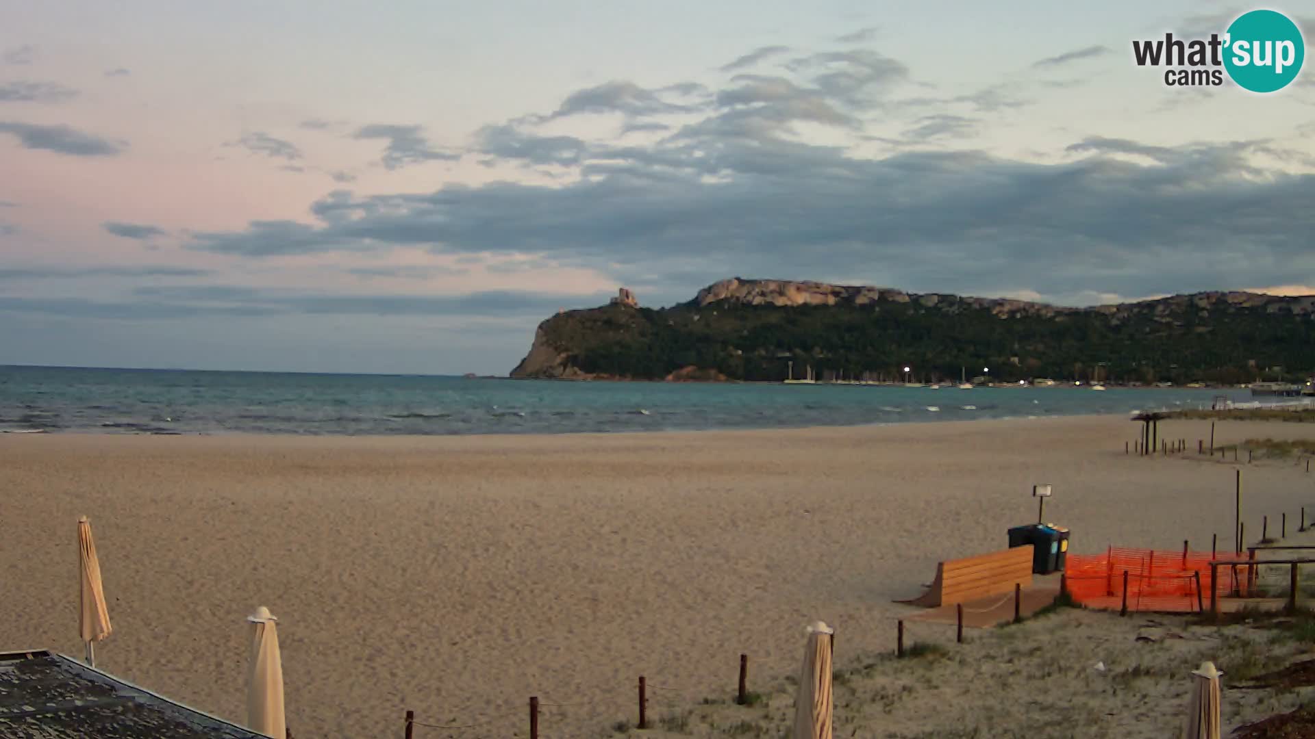 Poetto beach webcam | Cagliari | Sardinija
